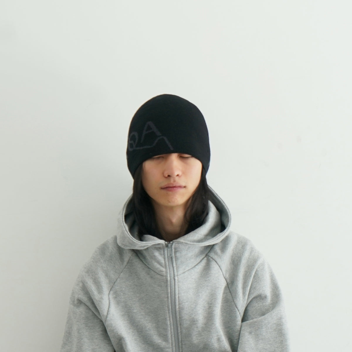 25ss ROA Beanie logo ロア ビーニー DARK BROWN セール 30%OFF】ROA / ロア Logo Beanie RBMW219YA04(506059365