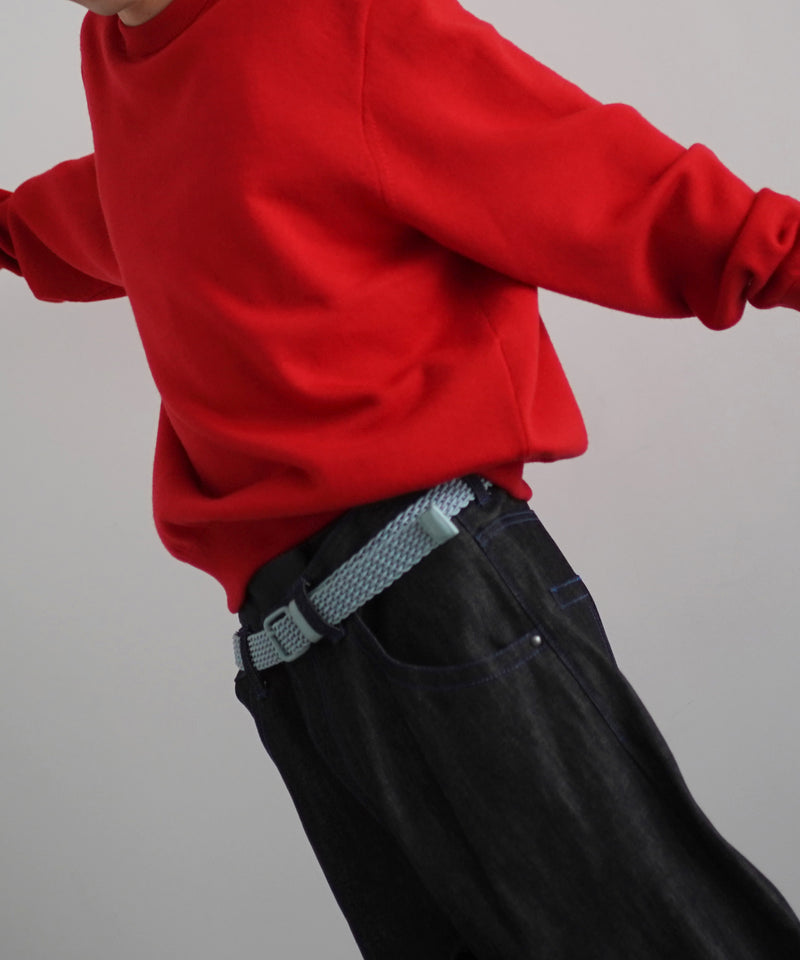 DIGAWEL Extrafine merino wool sweater "RED"