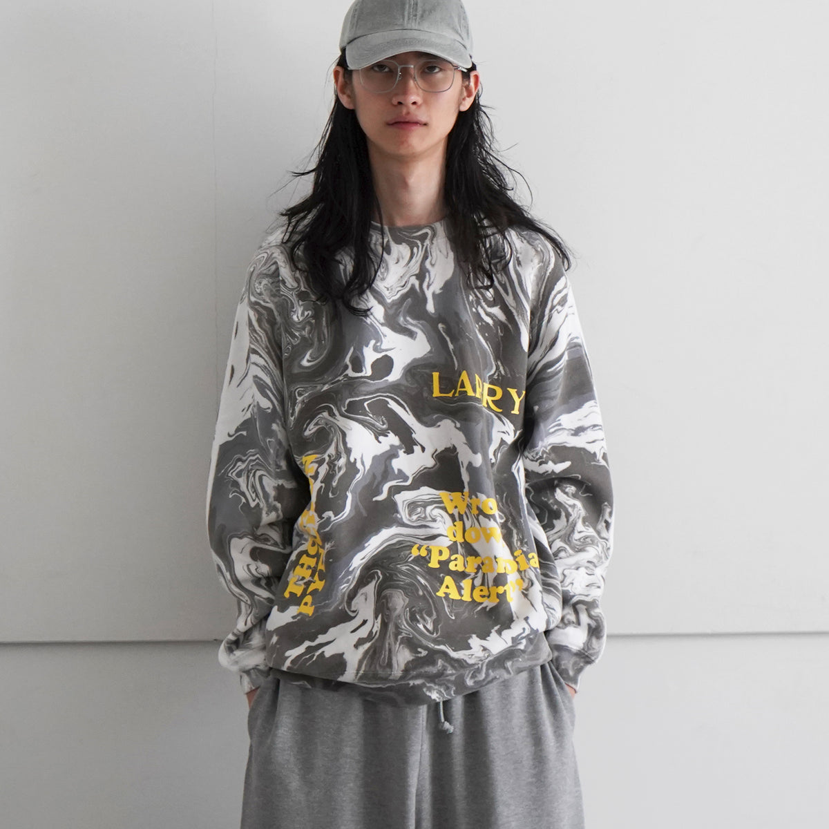 極美品 22SS BLACKWEIRDOS Refector Sweat