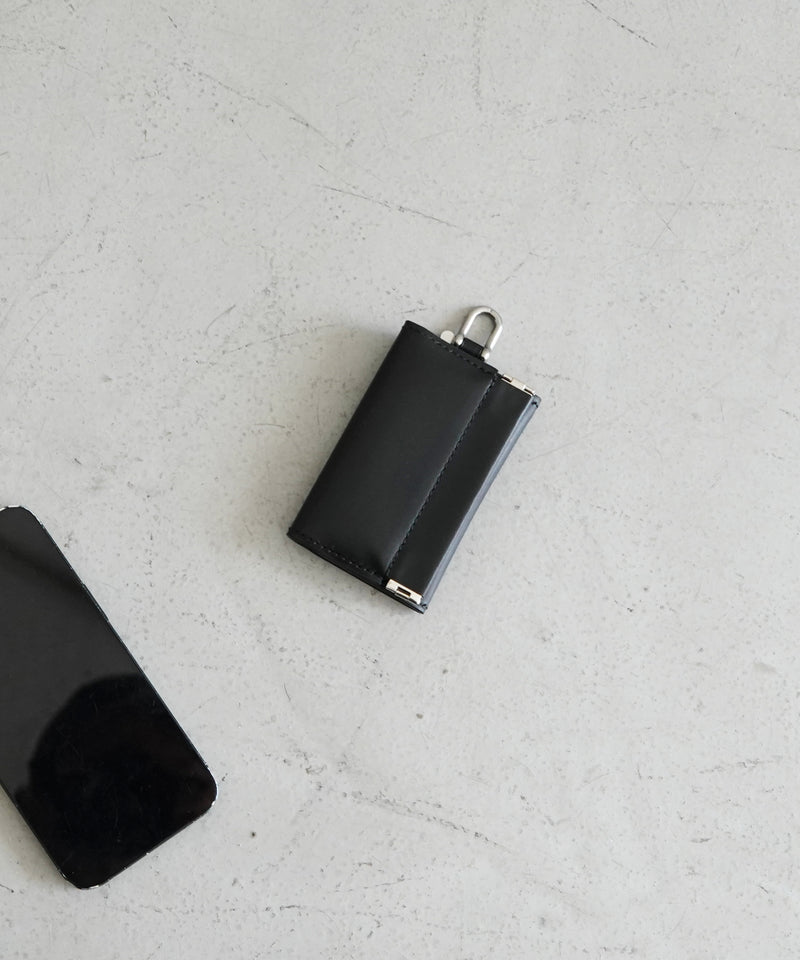 ED ROBERT JUDSON Shackle card & coin case  "BLACK"