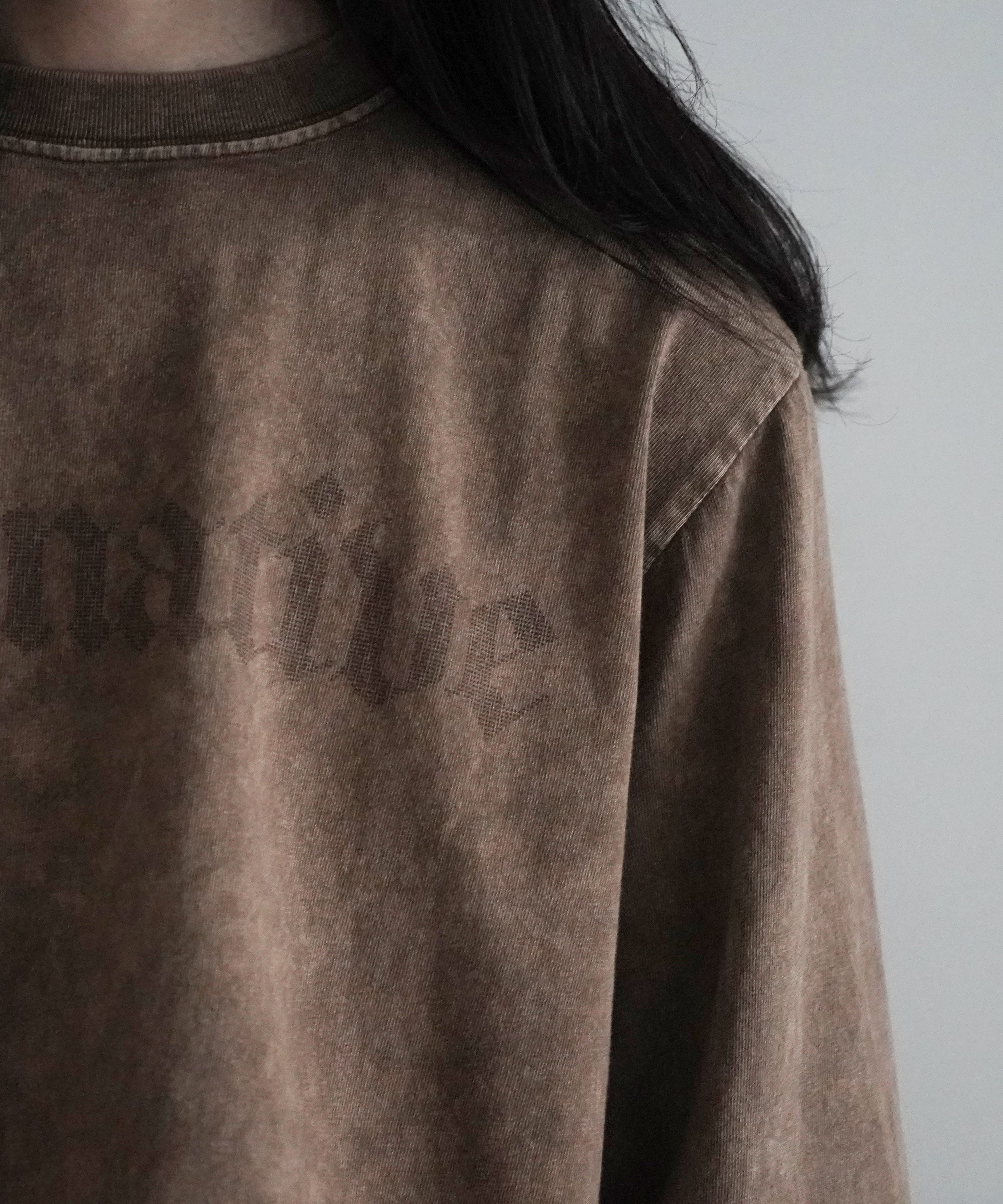 KAIKO【カイコー】alternative faded l/s t-shirt 1 