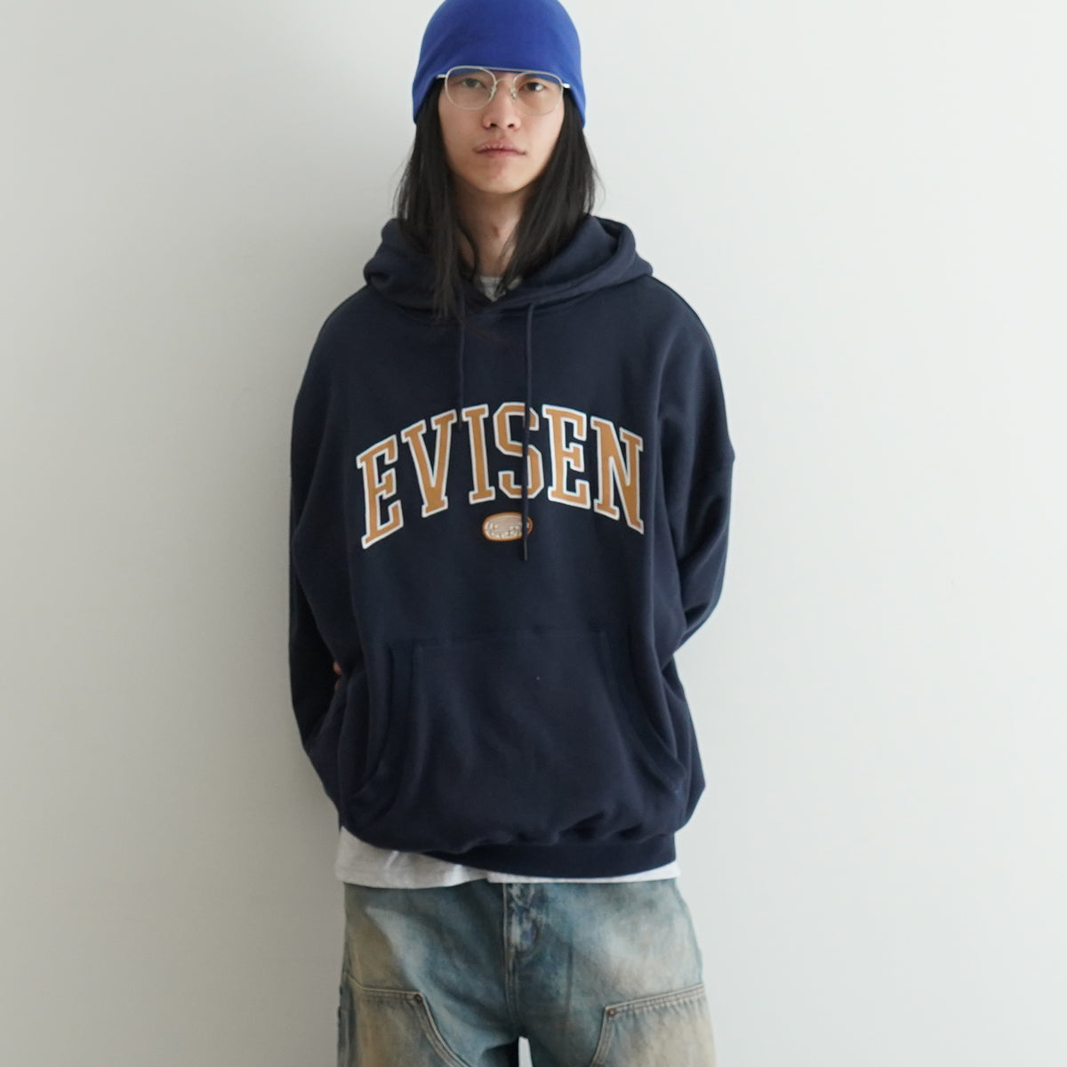 Evisen Skateboardsゑ【エビセンスケートボード】college logo