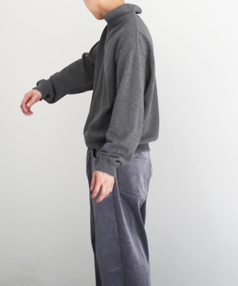 crepuscule Co/wo moss stitch skipper "M.GRAY"