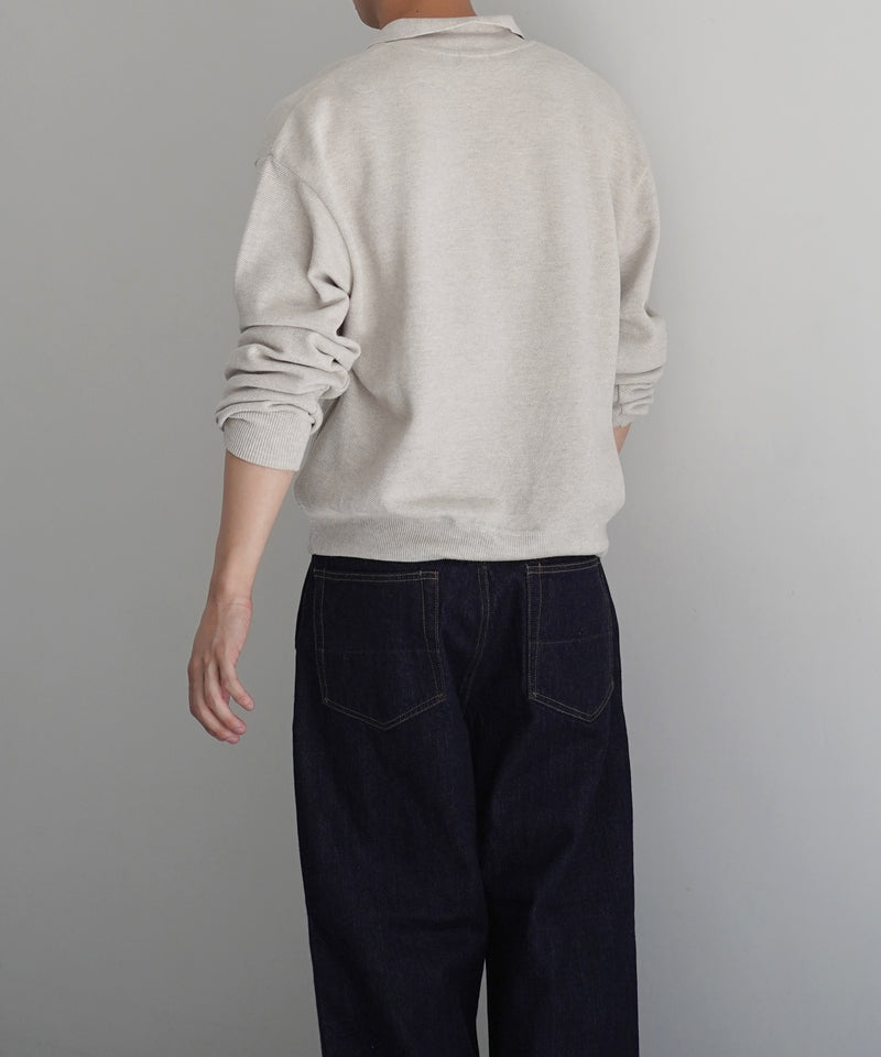 crepuscule Co/wo moss stitch skipper "OATMEAL"