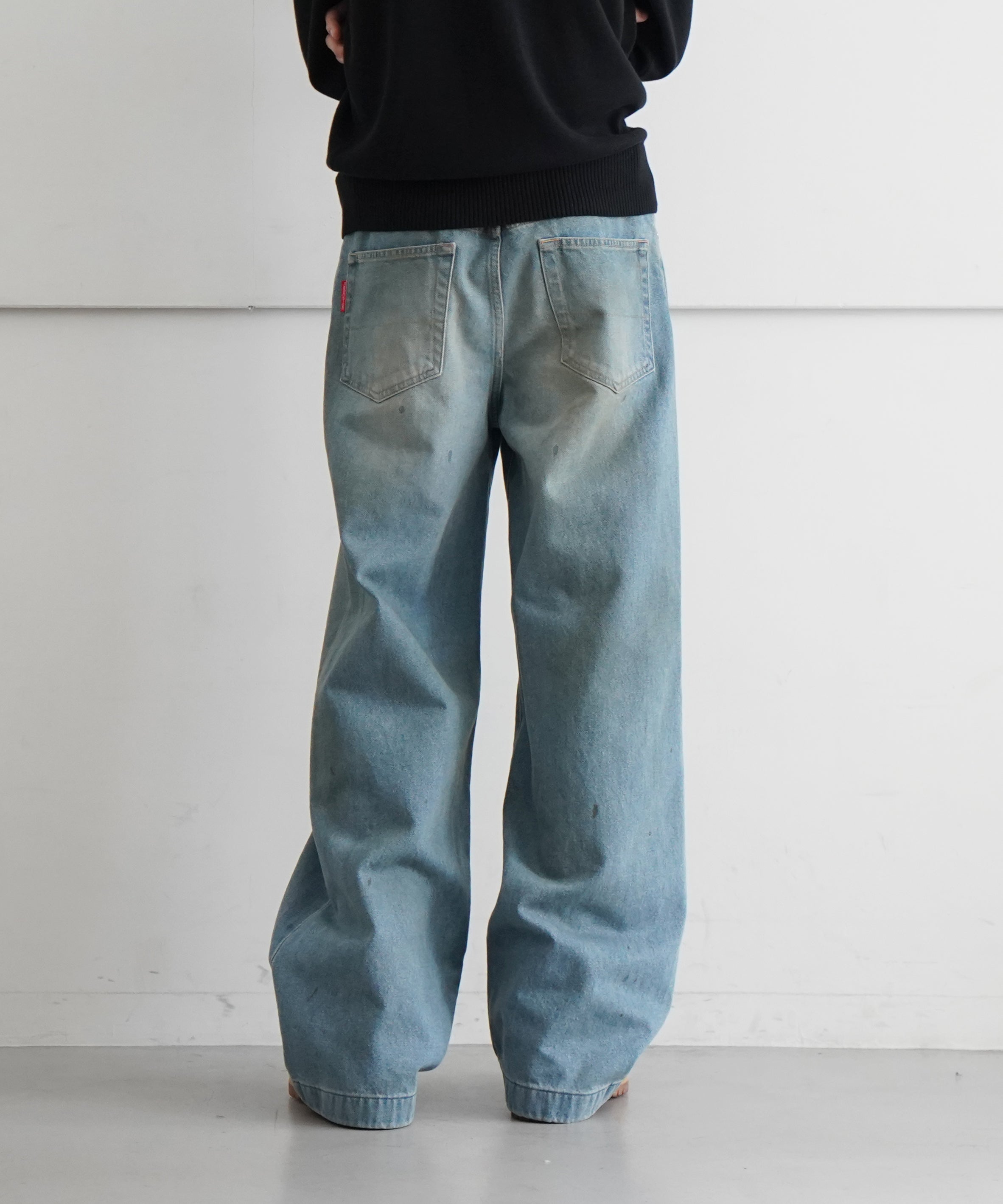 【EXCLUSIVE】NEONSIGN Loose Denim Pants v1.2 "INDIGO USED"