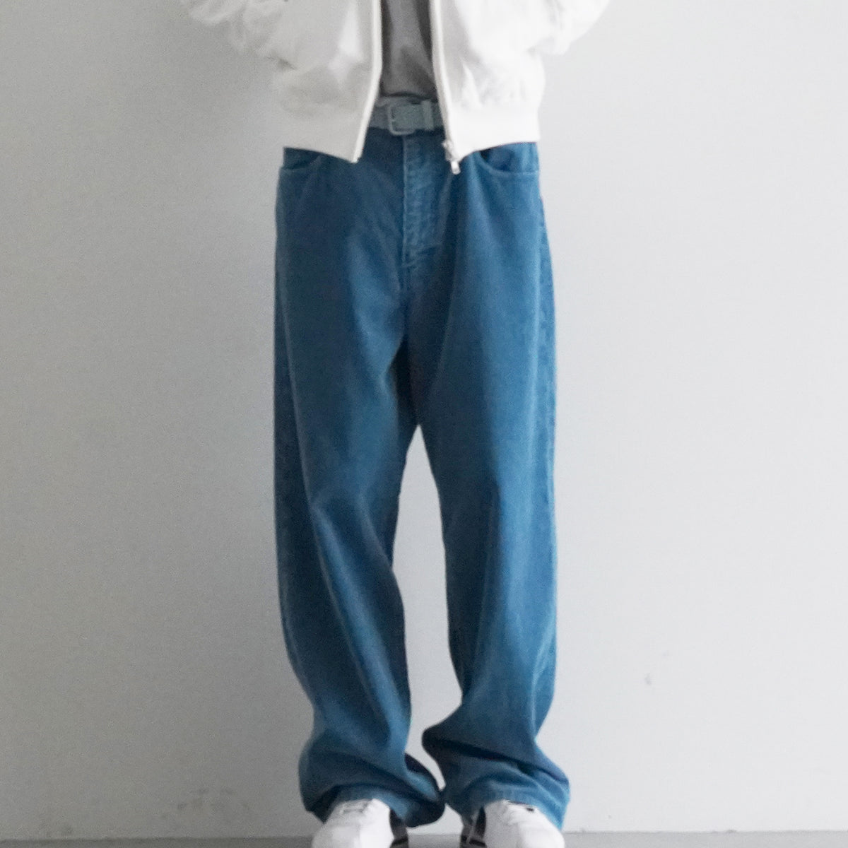 AURALEE【オーラリー】pigment dye finx corduroy wide 5p pants  