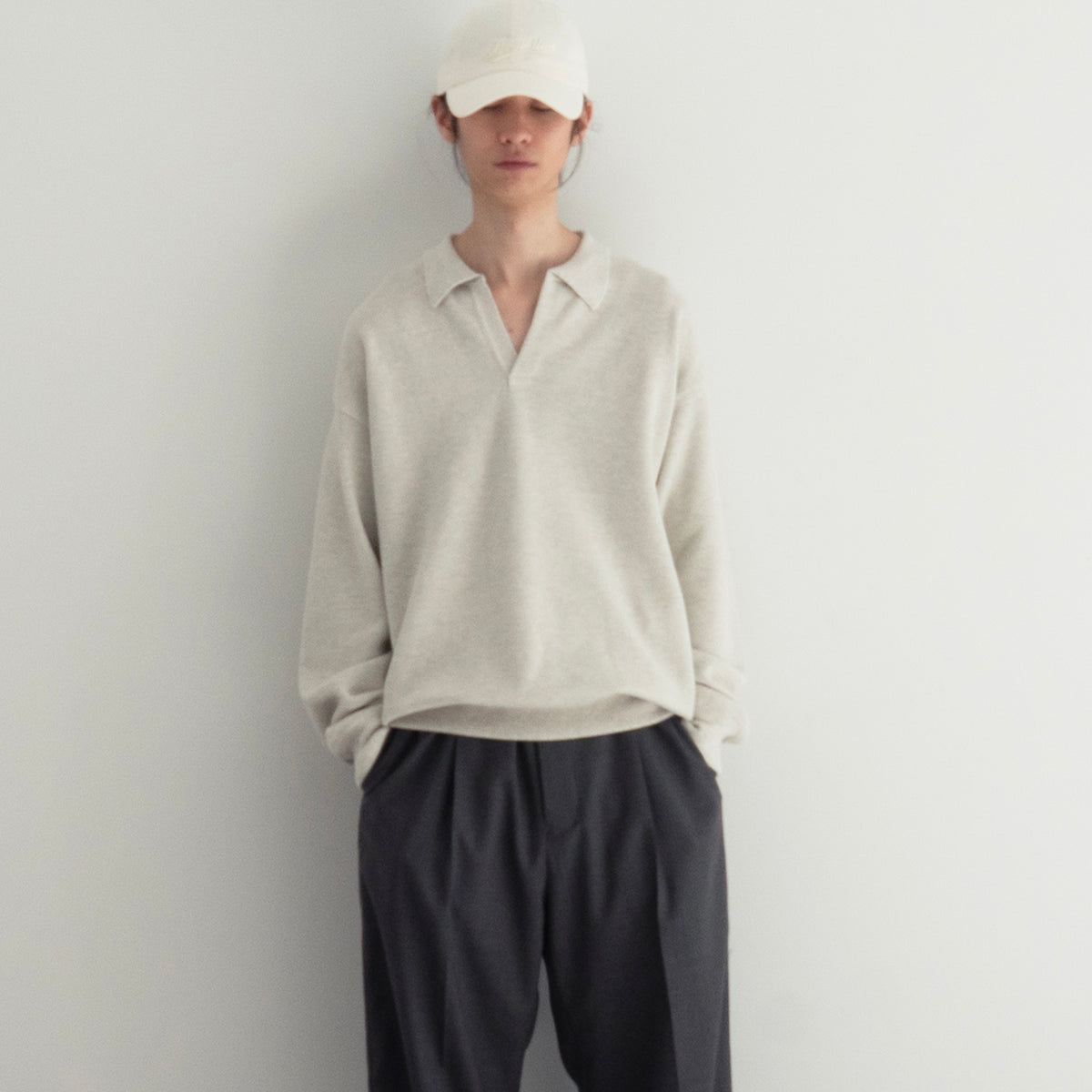 クレプスキュール Moss Stitch Skipper crepuscule crepuscule【クレプスキュール】Co/wo moss stitch skipper 