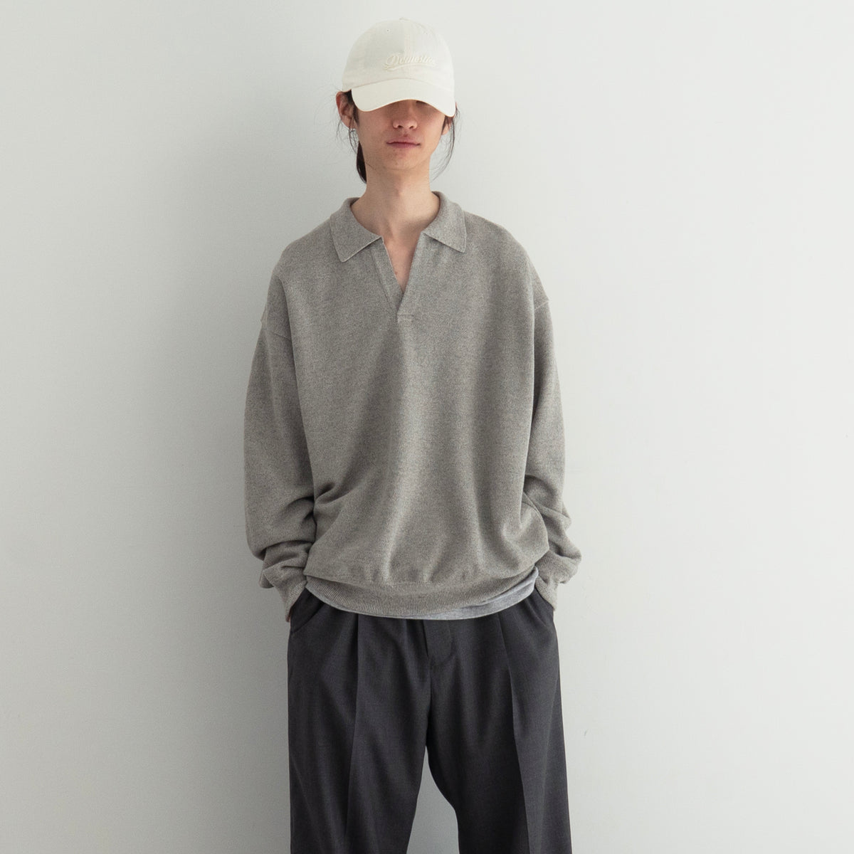 crepuscule クレプスキュール Moss Stitch Skipper crepuscule【クレプスキュール】Co/wo moss stitch skipper 