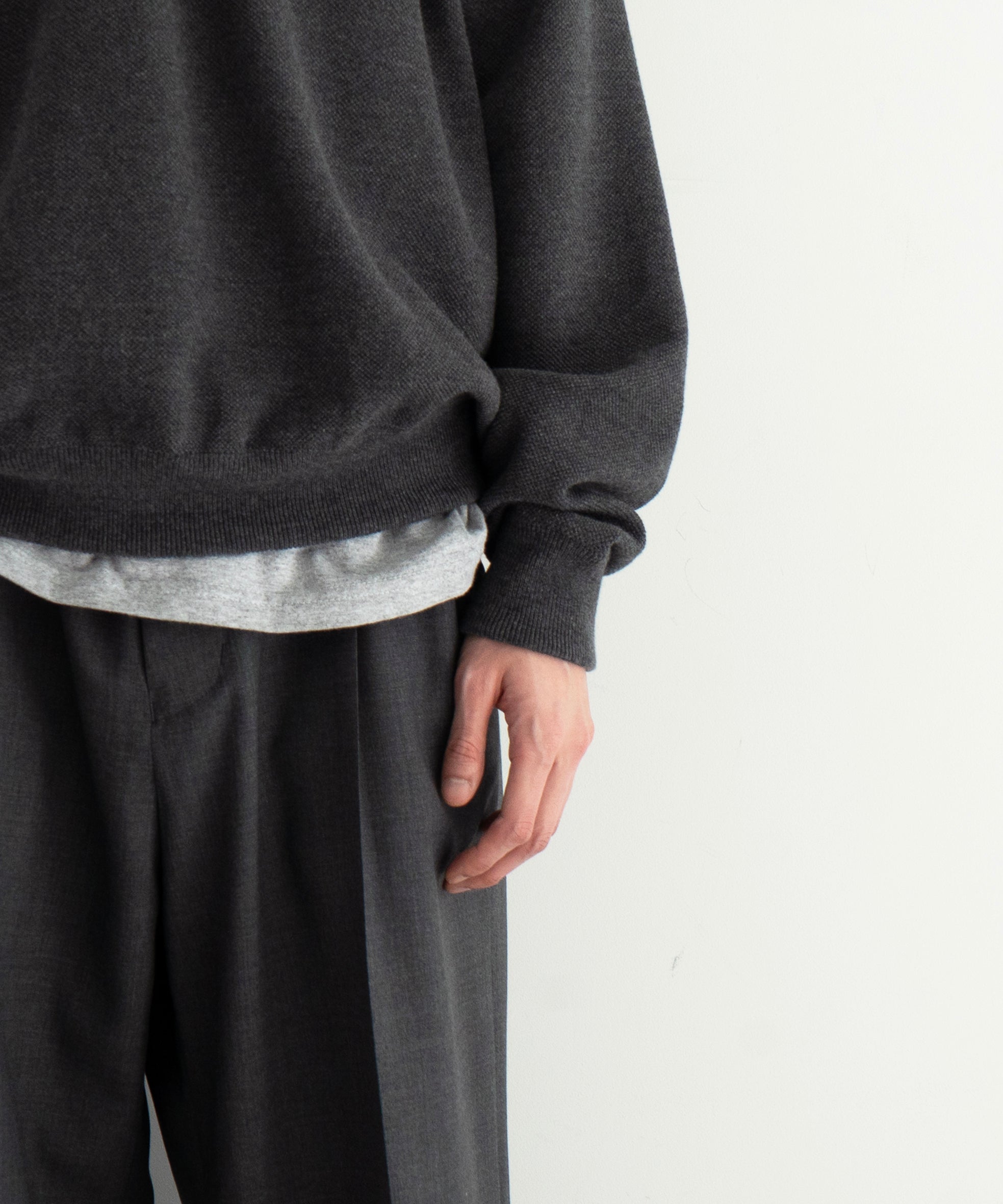 crepuscule【クレプスキュール】Co/wo moss stitch skipper 