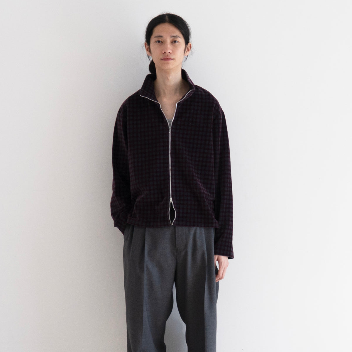 Our legacy Shrunken Fullzip Polo 匿名発送 OUR LEGACY【アワー レガシー】Shrunken fullzip polo 