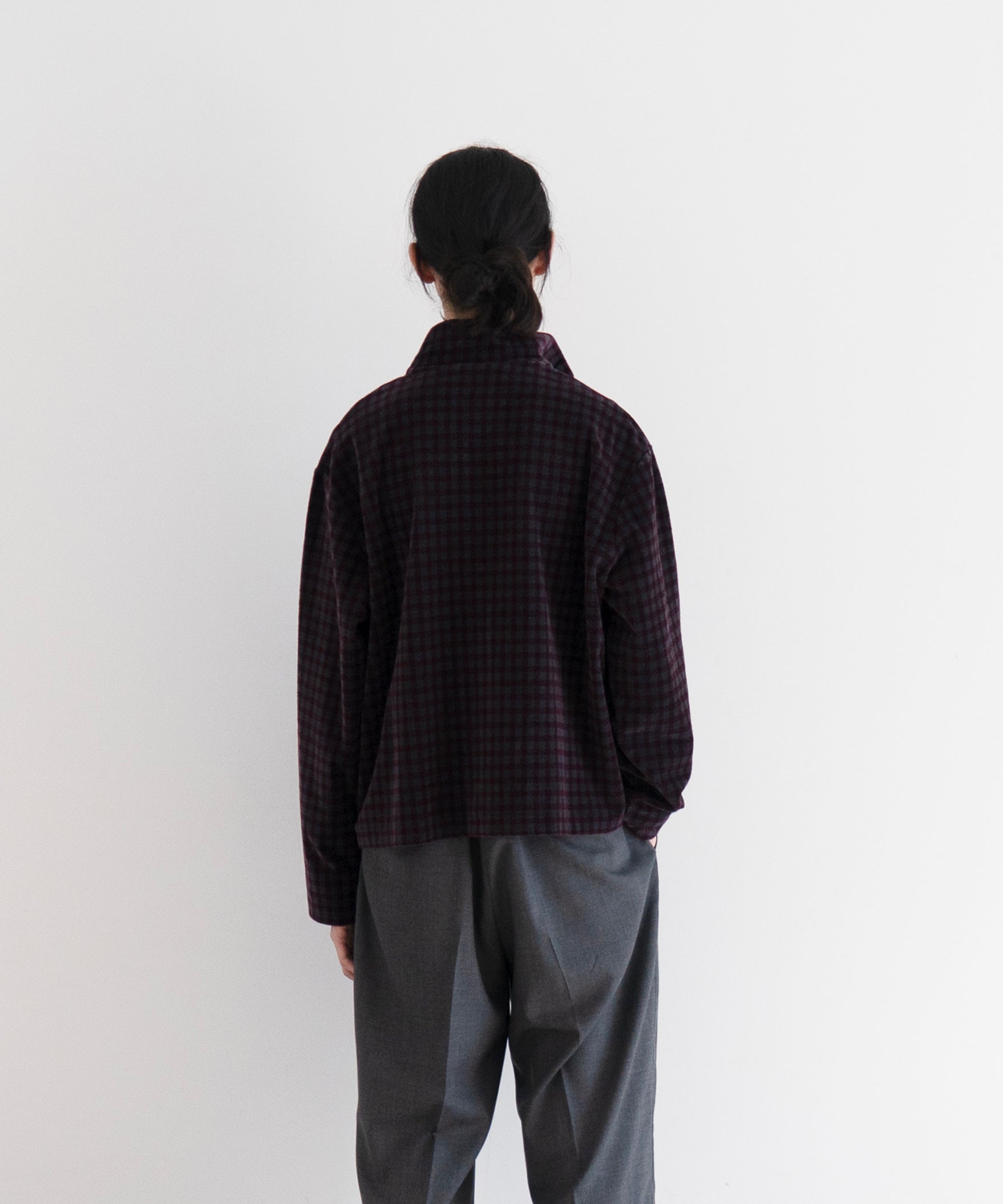 OUR LEGACY【アワー レガシー】Shrunken fullzip polo 