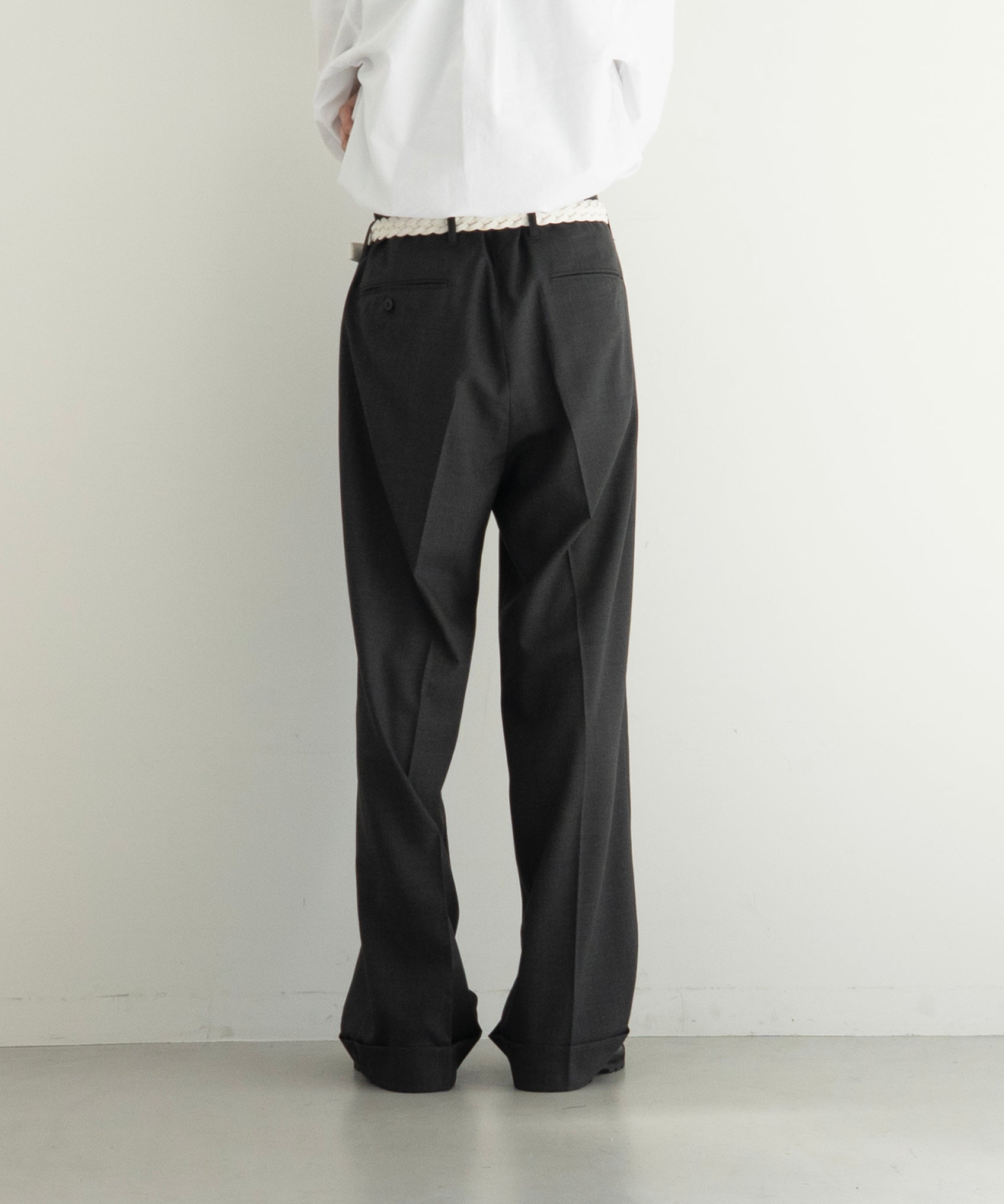 KAIKO Wool wide slacks "D.FIGURE"