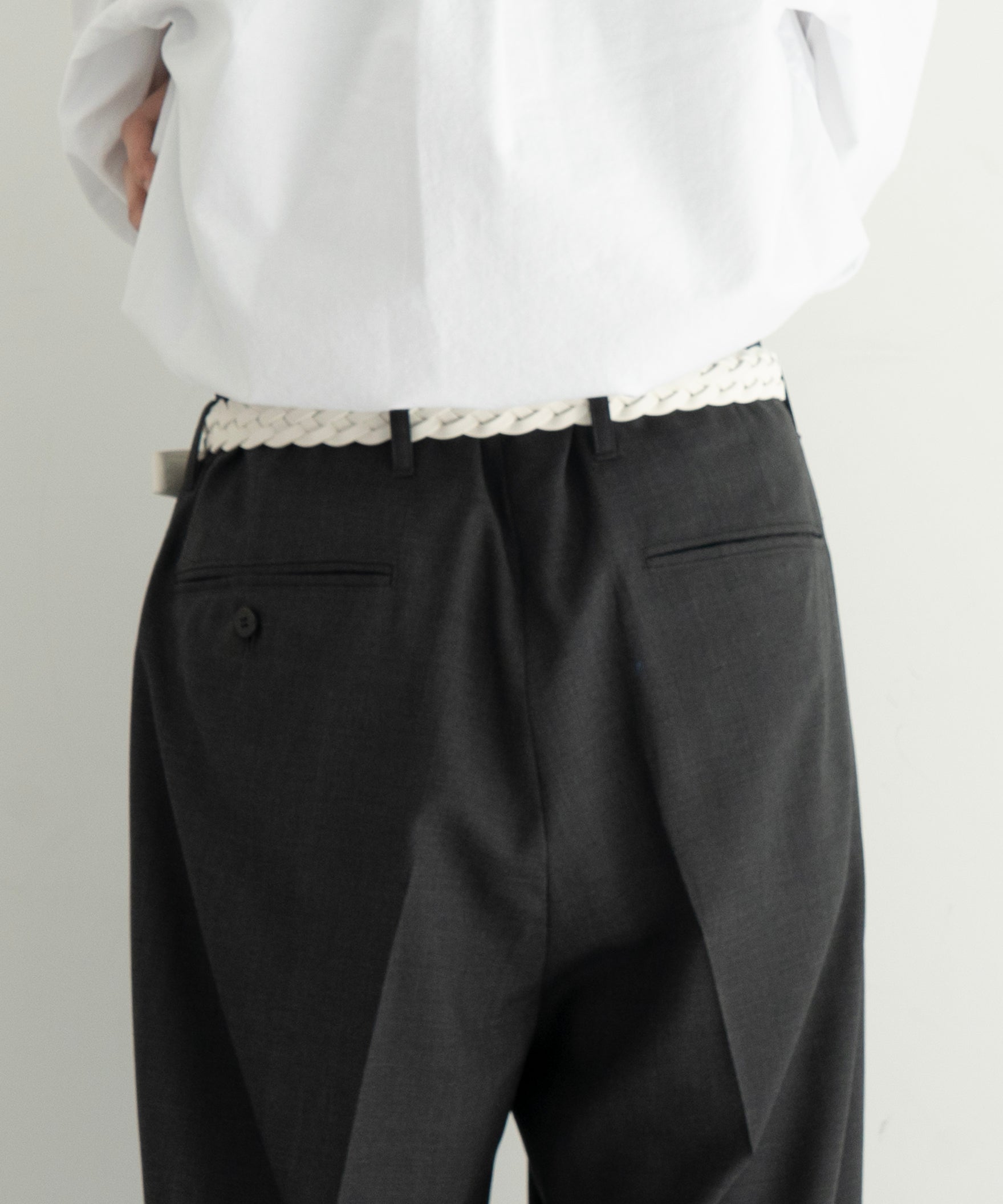 KAIKO Wool wide slacks "D.FIGURE"