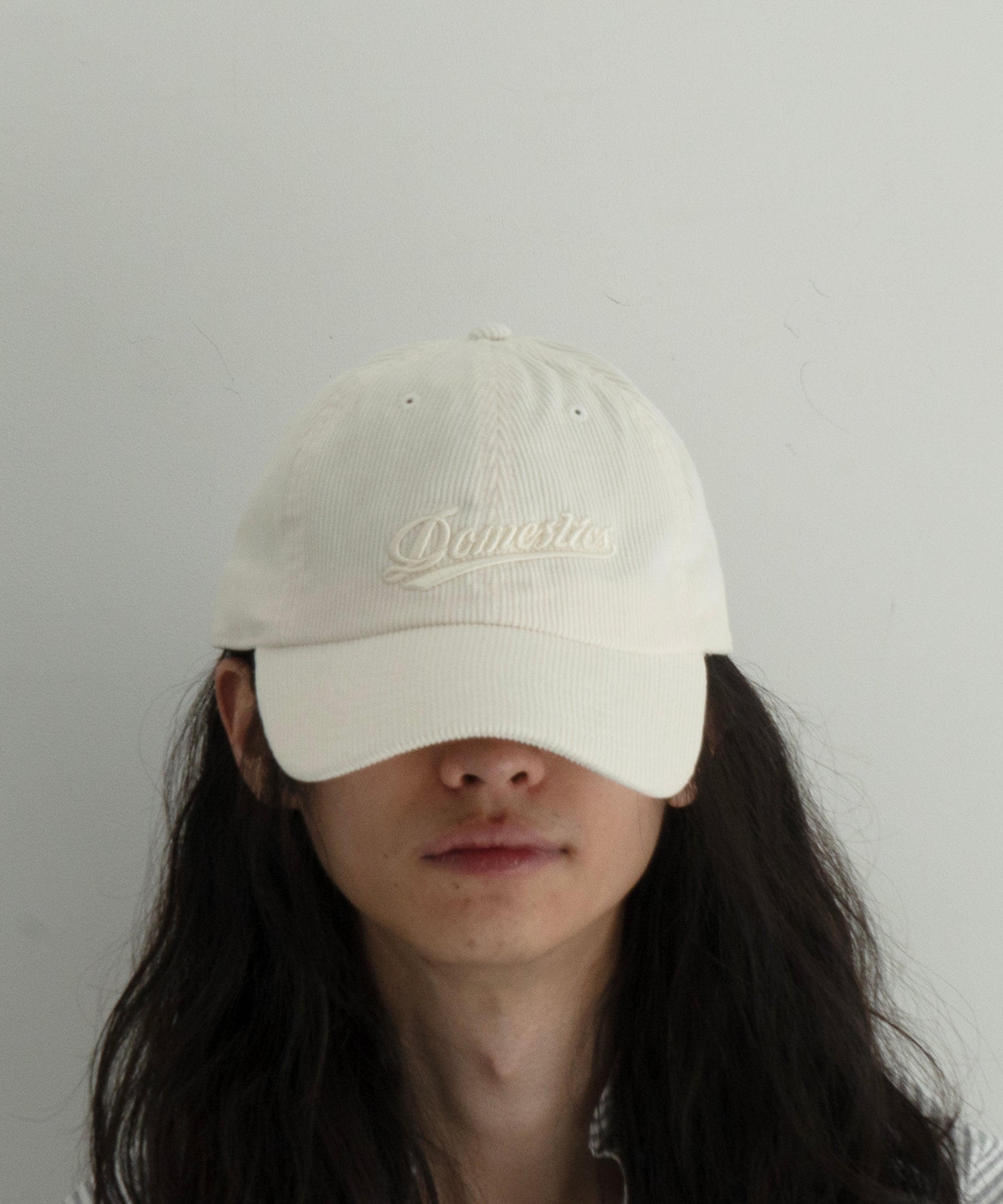 KAIKO Domestic cap corduroy "O.WHITE"