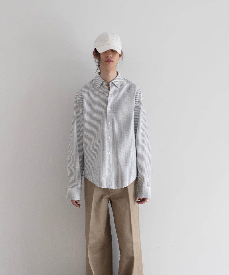 LINDER SPORT Oxford shirt "NAVY STRP"