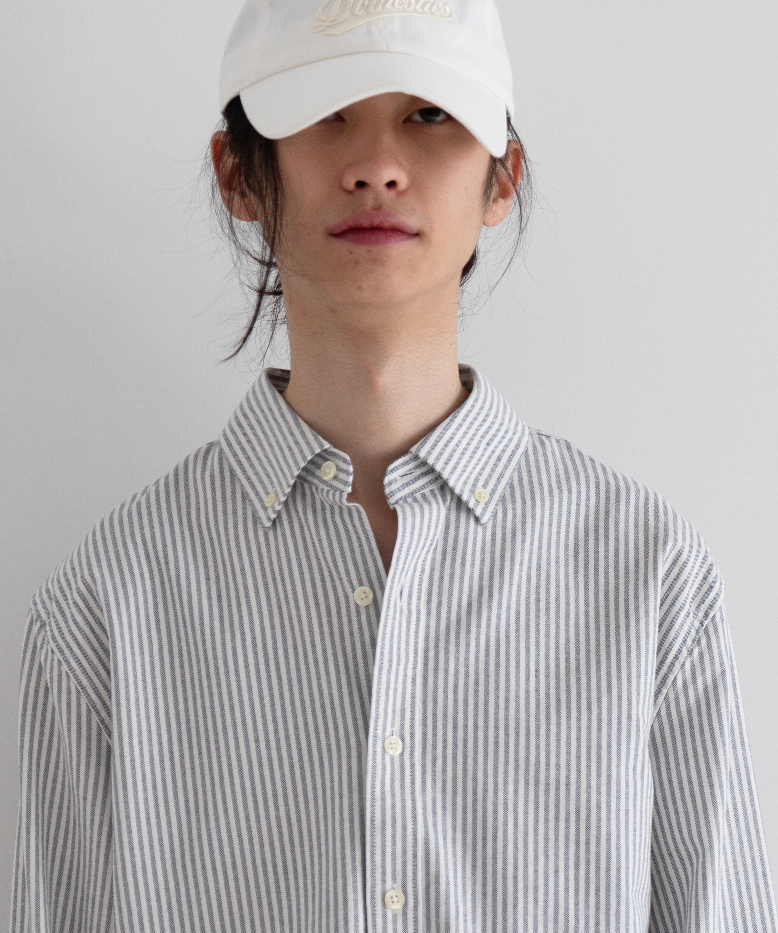 LINDER SPORT Oxford shirt "NAVY STRP"