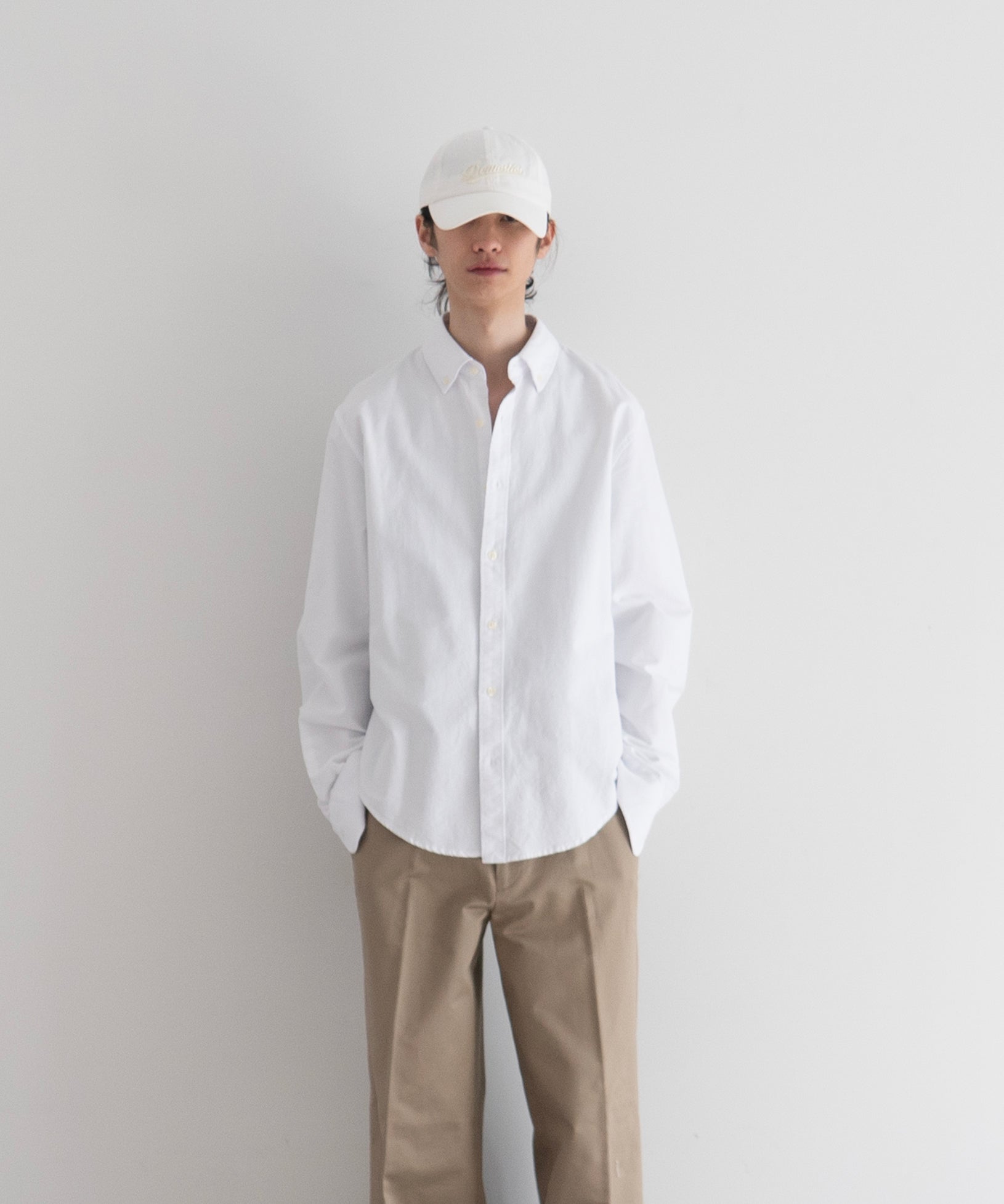 LINDER SPORT Oxford shirt "WHITE"