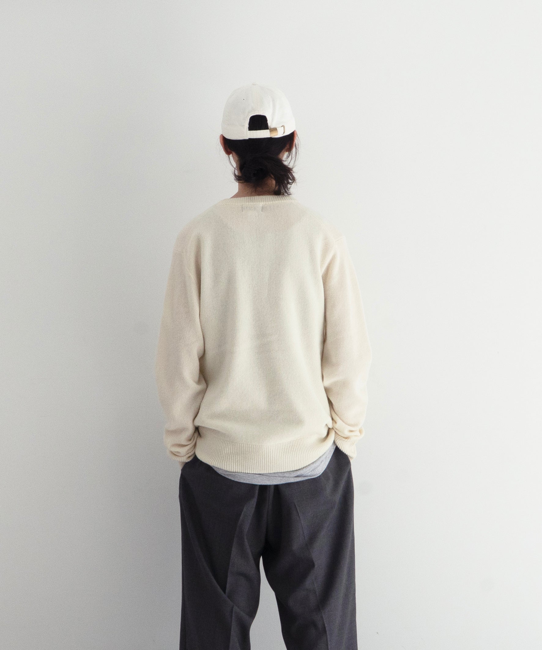 LINDER SPORT Thin u-neck "WHITE"
