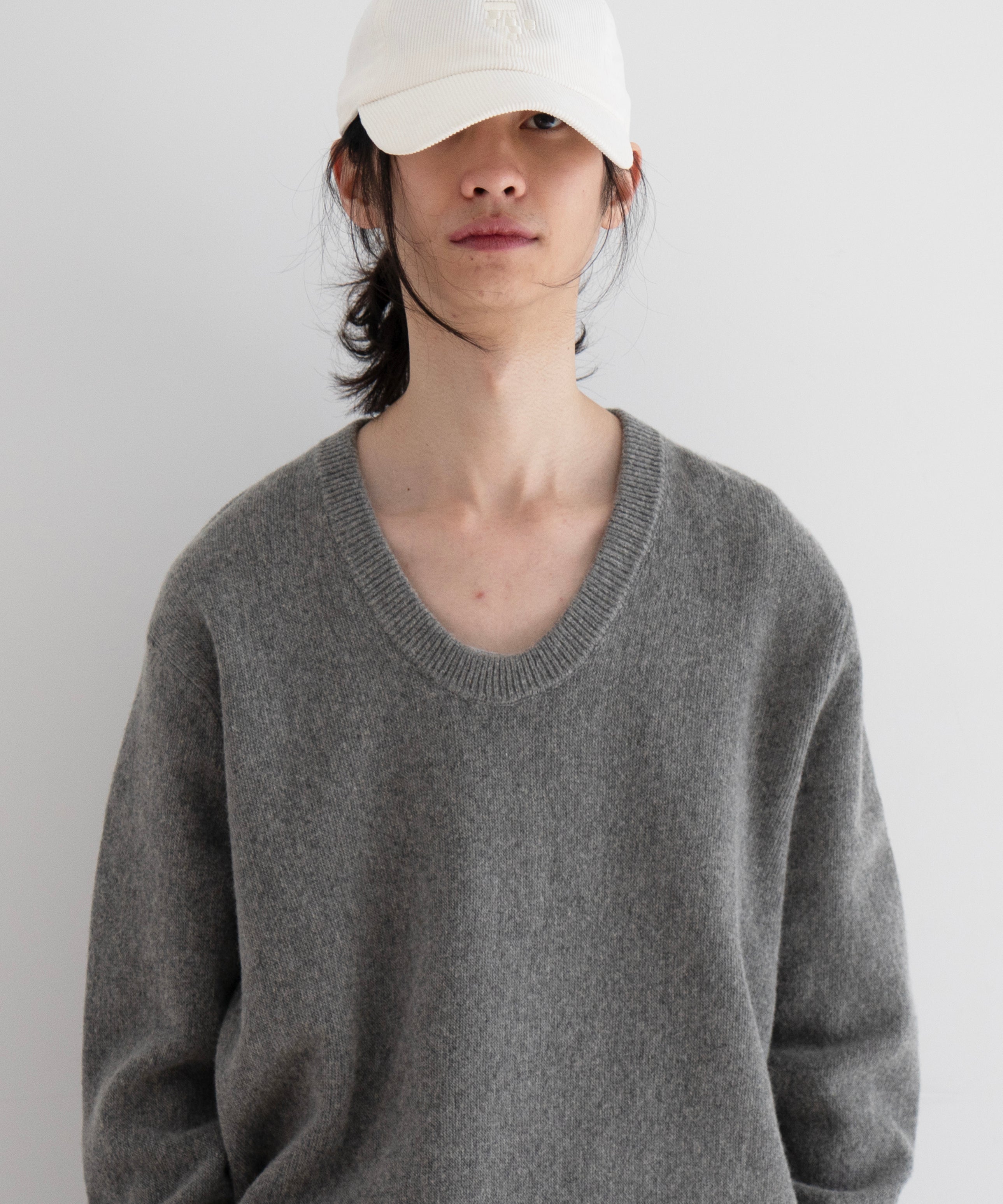 LINDER SPORT Thin u-neck "HEATHER"
