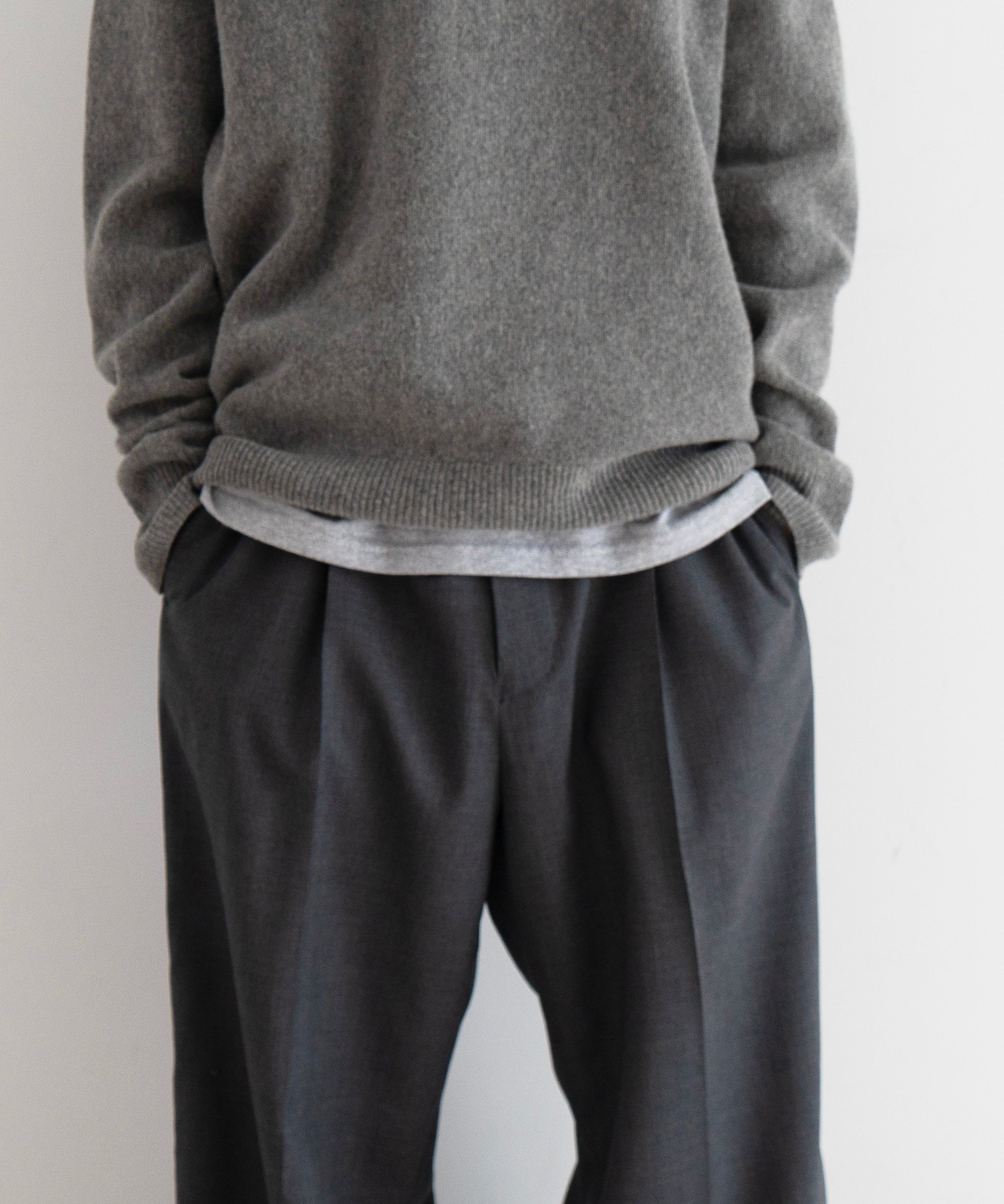 LINDER SPORT Thin u-neck "HEATHER"