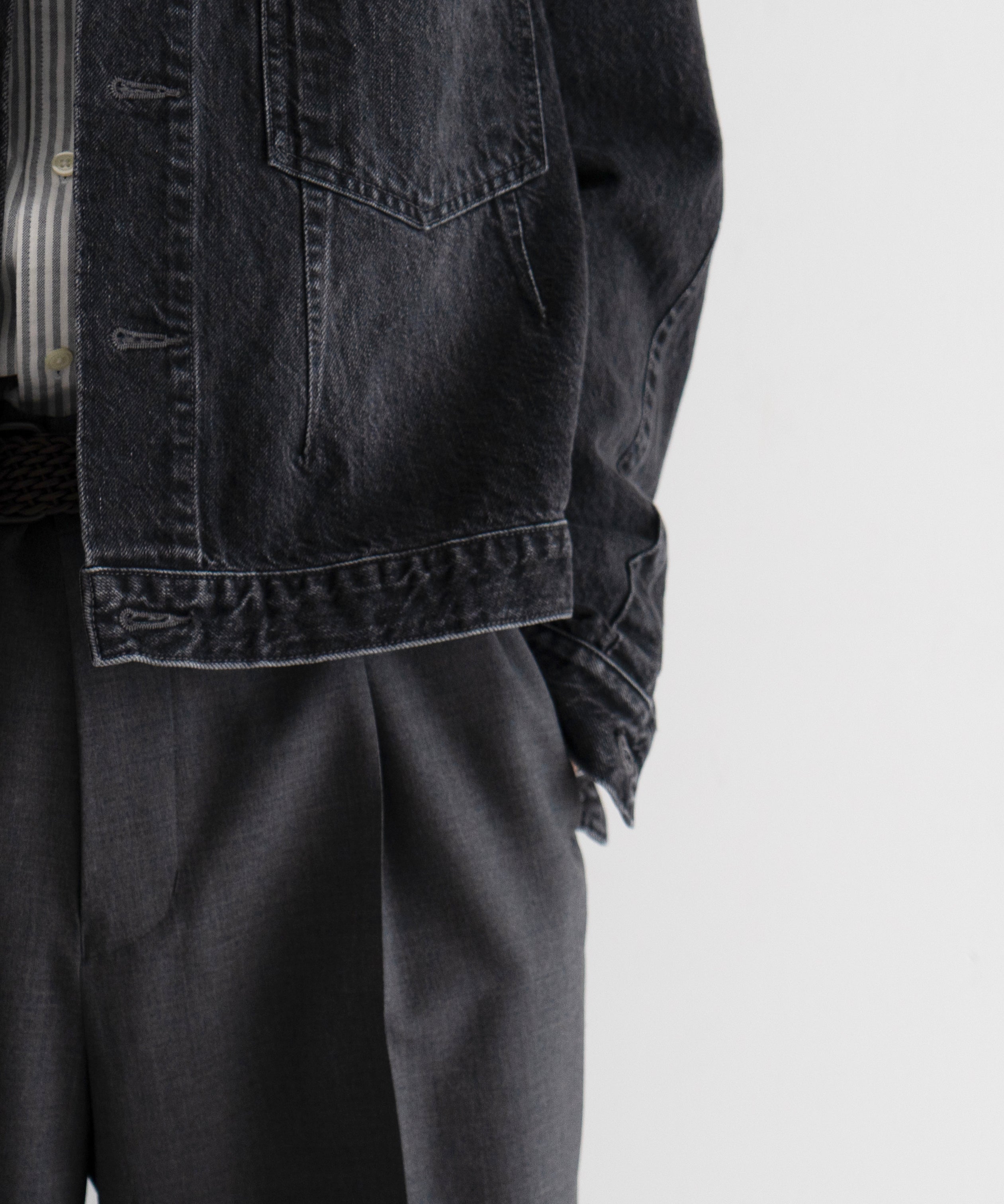 NEEDLES Darts jean jacket - 12oz denim "BLACK"
