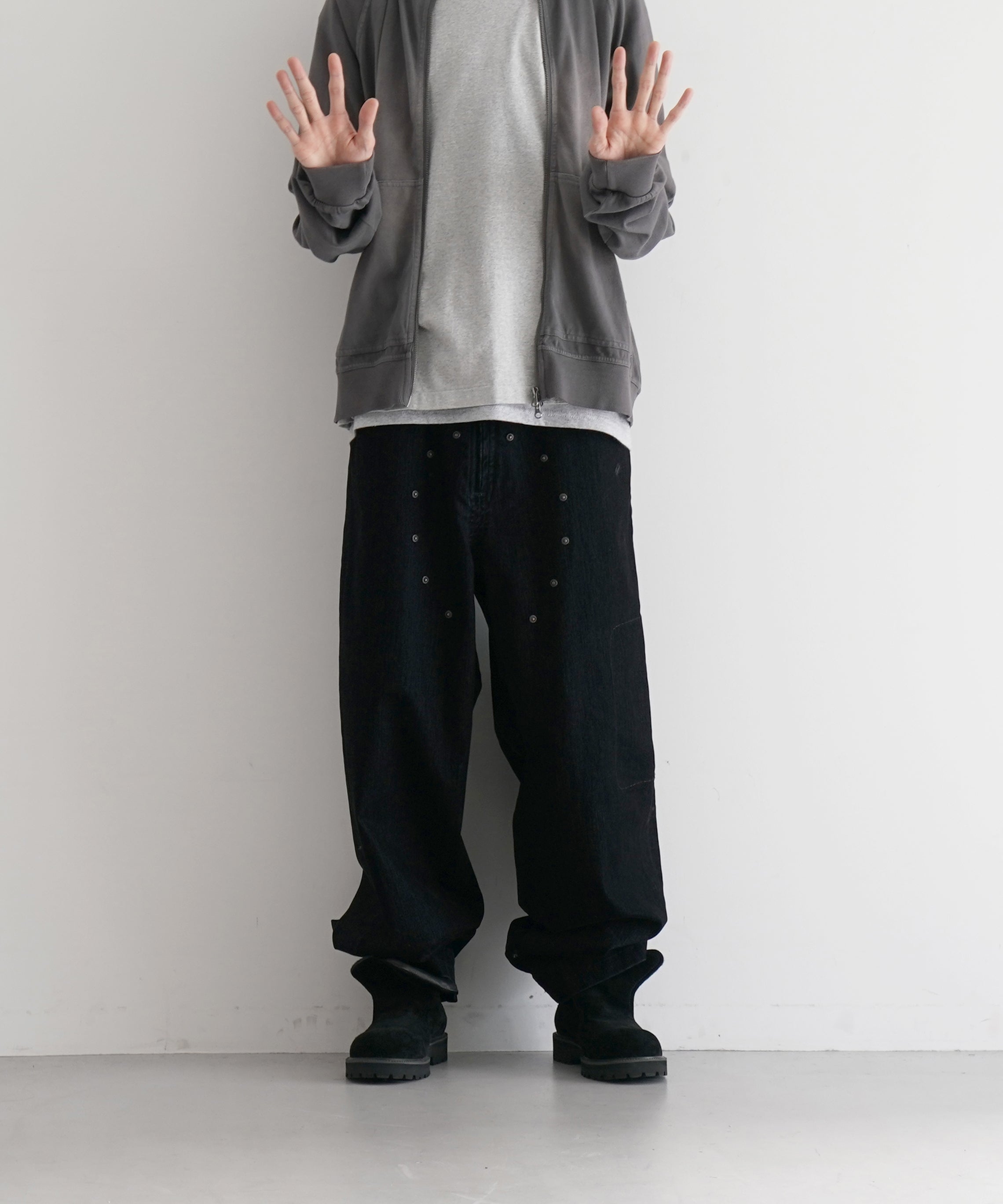 JIAN YE【ジェンイェ】 Basic unit 04 (frocky) ”BLACK”｜O WEB STORE