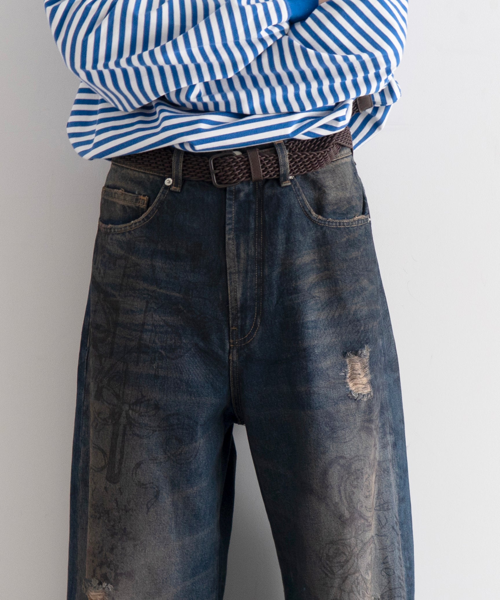 Sex&Jeans Tattoo jeans "DARK"