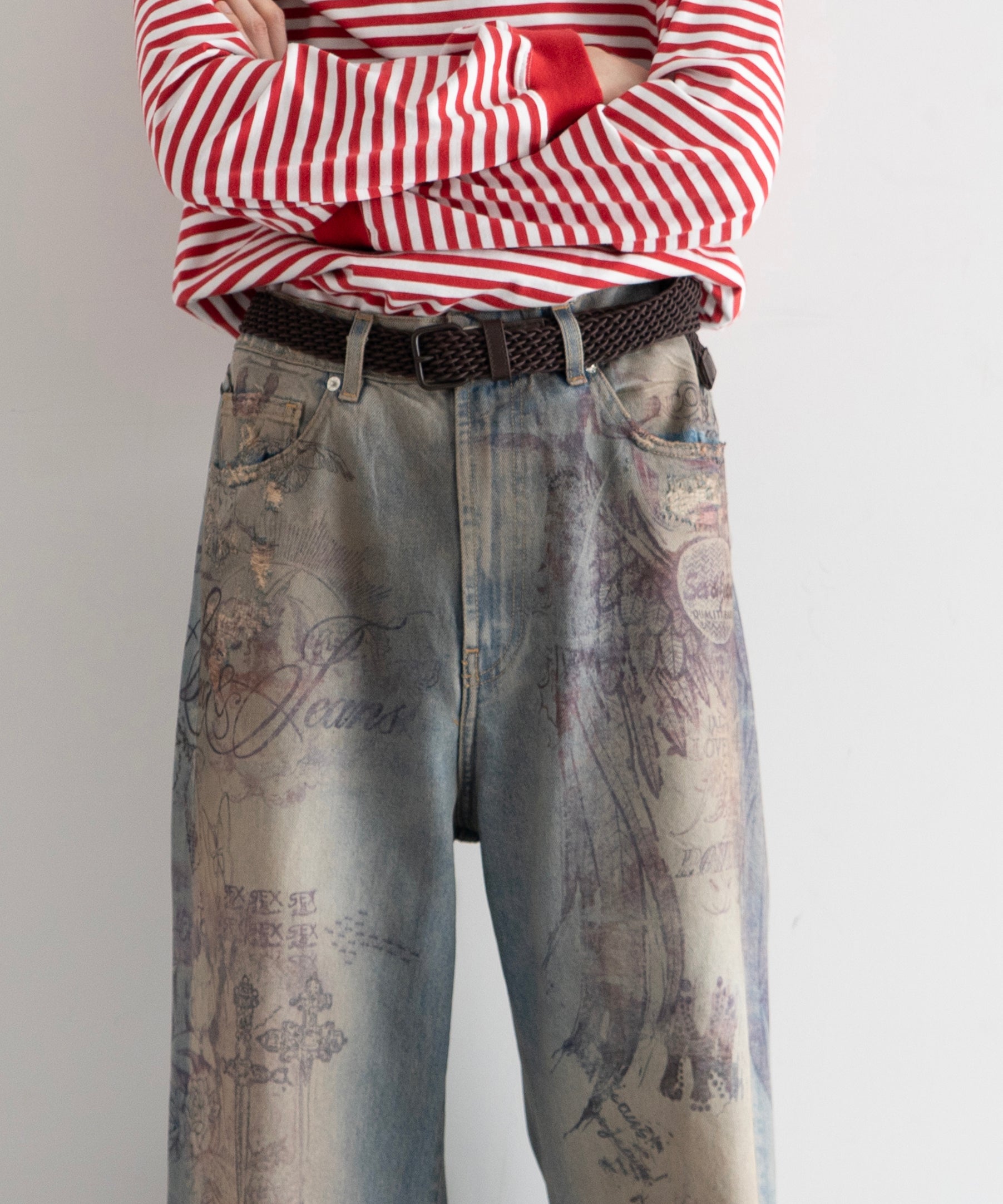 Sex&Jeans【セックスアンドジーンズ】Tattoo jeans 