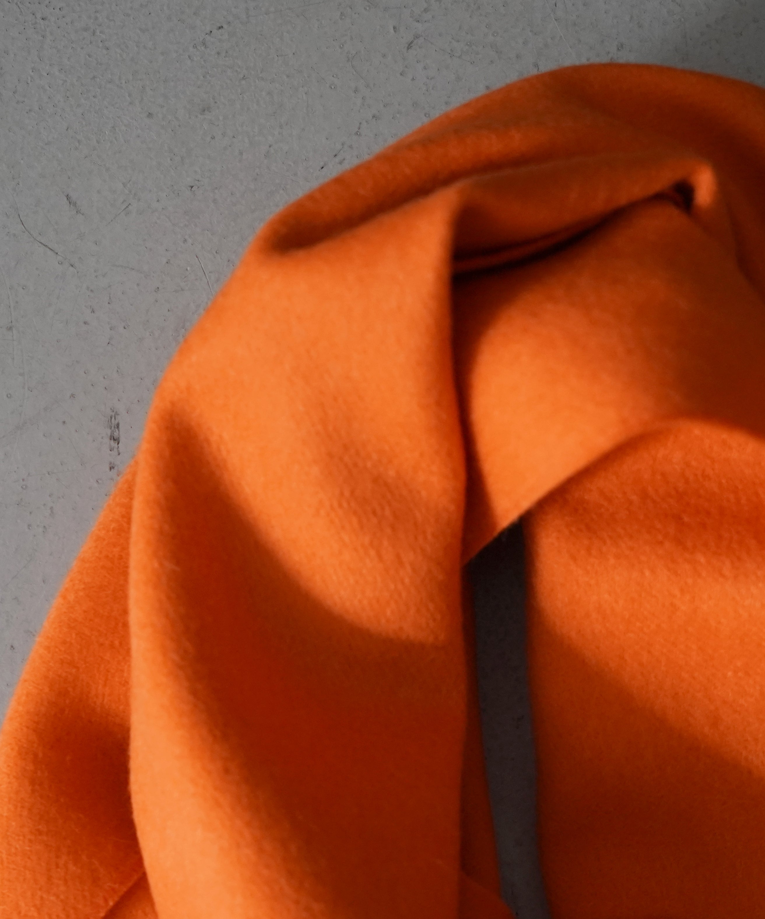 THE INOUE BROTHERS Brushed Scarf "ORANGE"