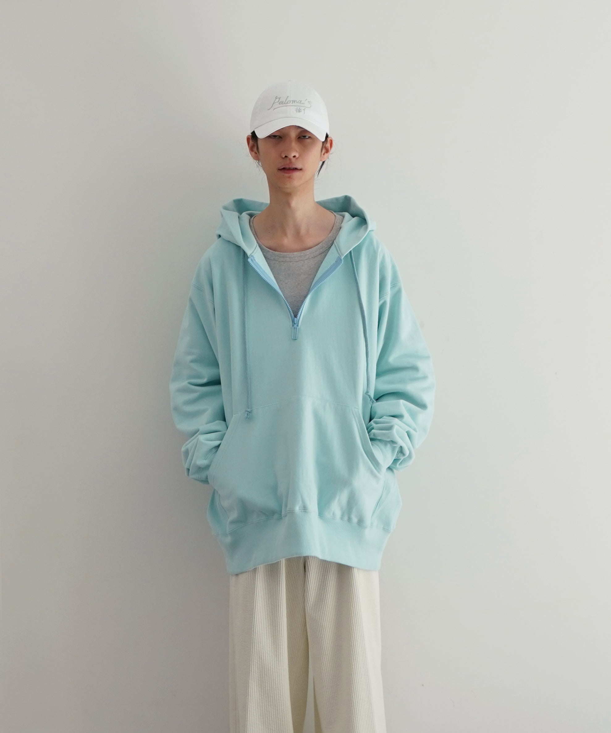 gourmet jeans パーカー gourmet jeans【グルメジーンズ】Half zip hoodie 