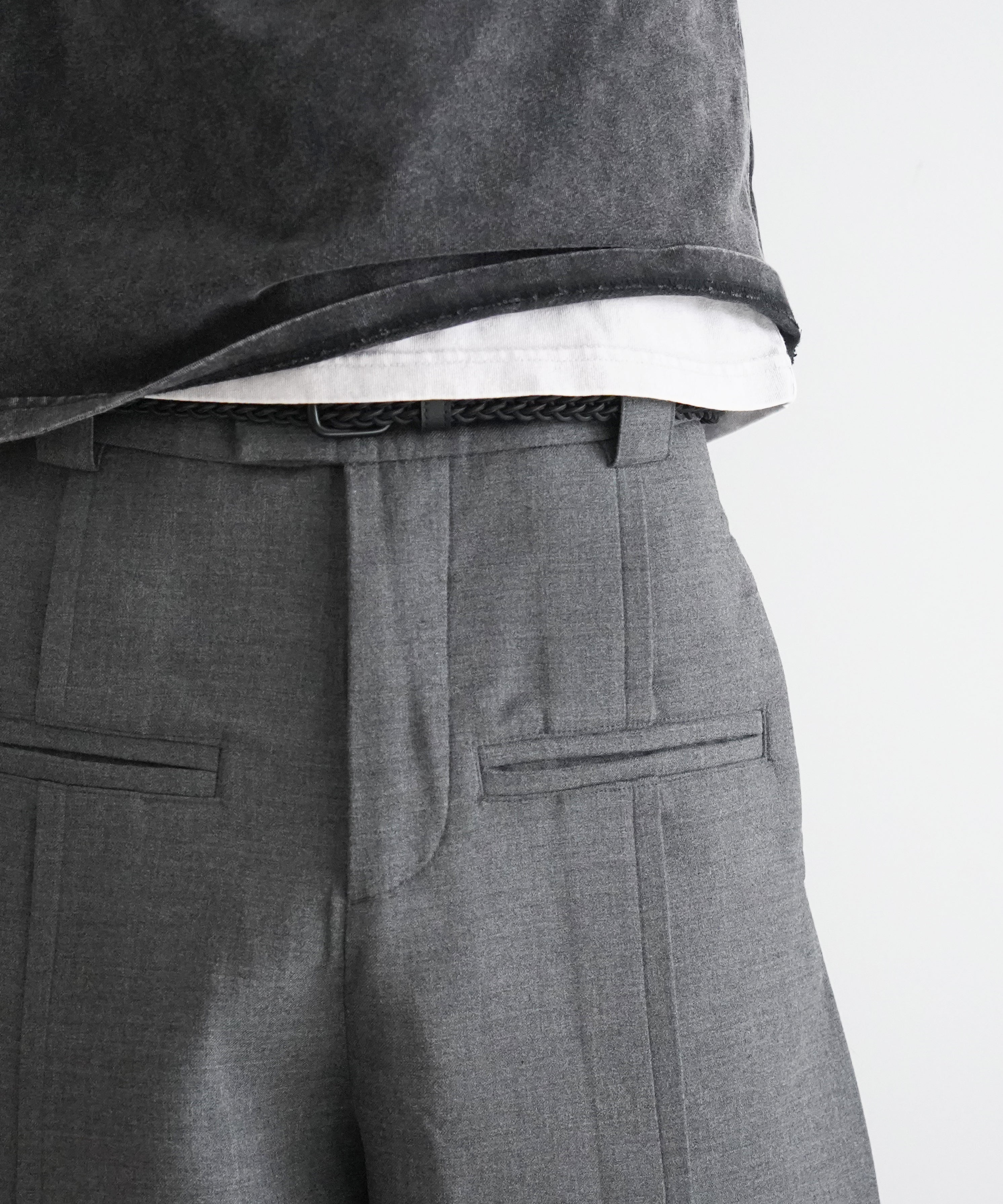 FAX COPY EXPRESS Hand In Front Pocket Pant 01 "GREY"