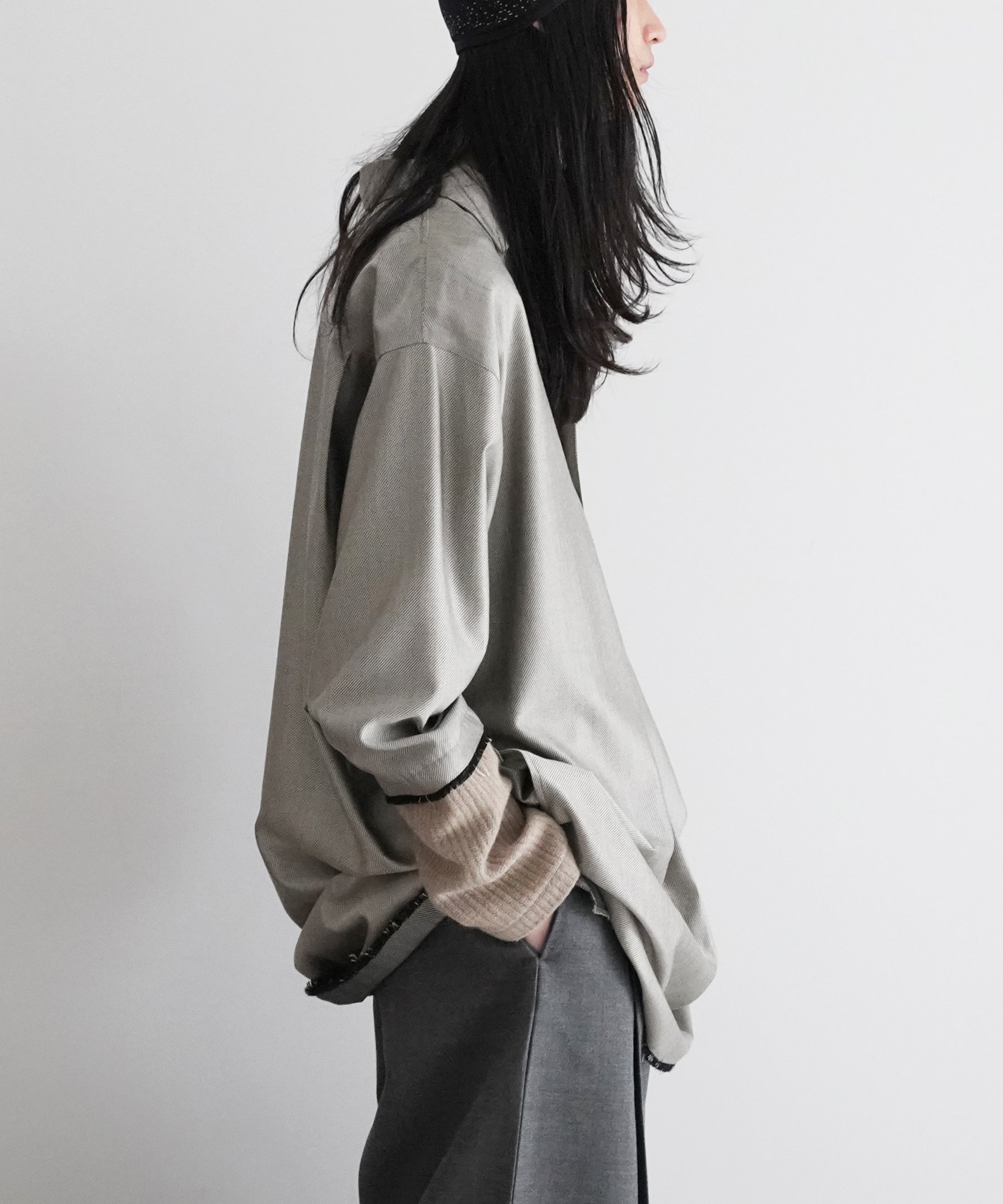 ABELIA EDOWARD GOUCHA OVER SHIRT "BEIGE"