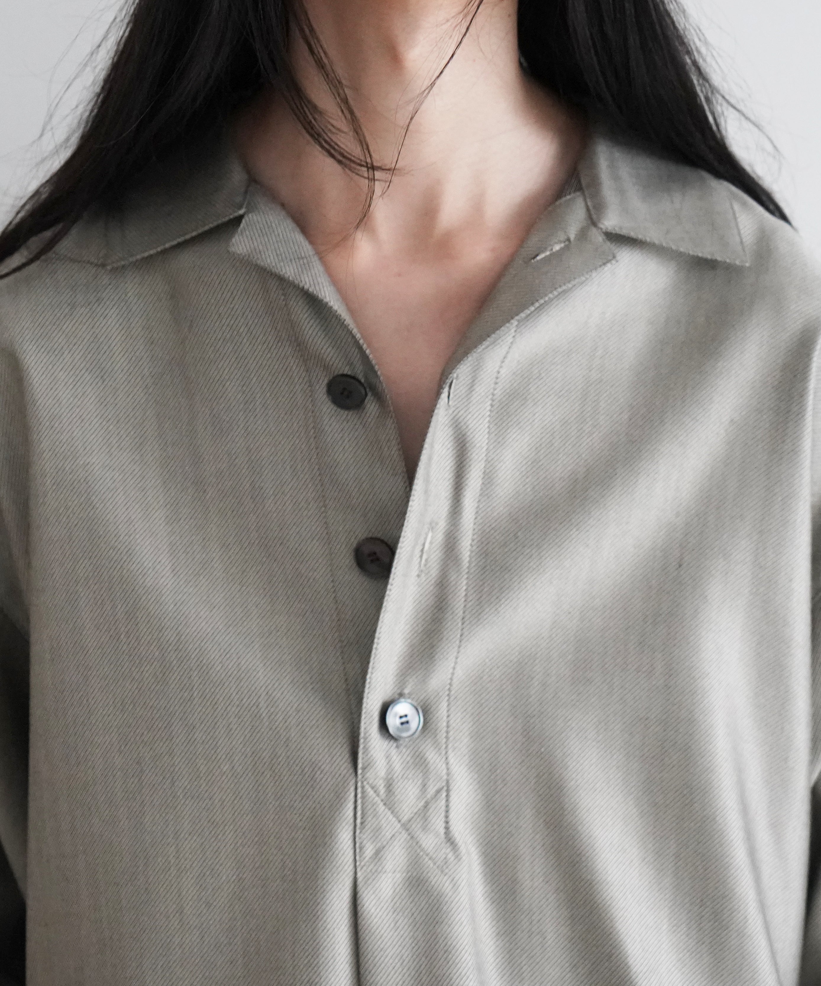 ABELIA EDOWARD GOUCHA OVER SHIRT "BEIGE"