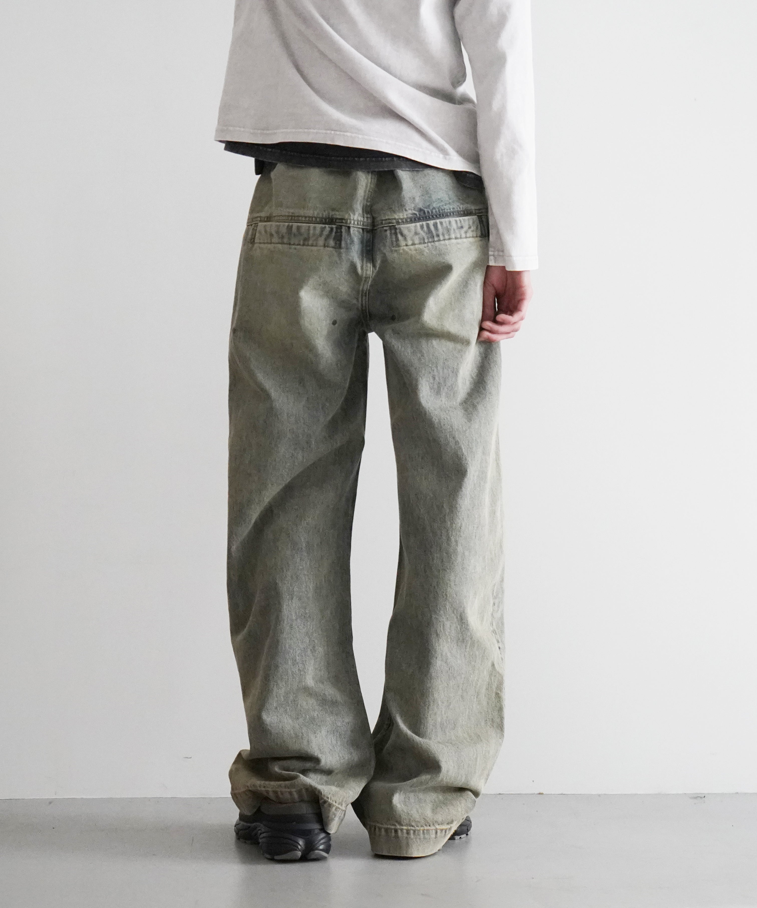 ENTIRE STUDIOS ASSET DENIM PANT "SURFACE WAVE"