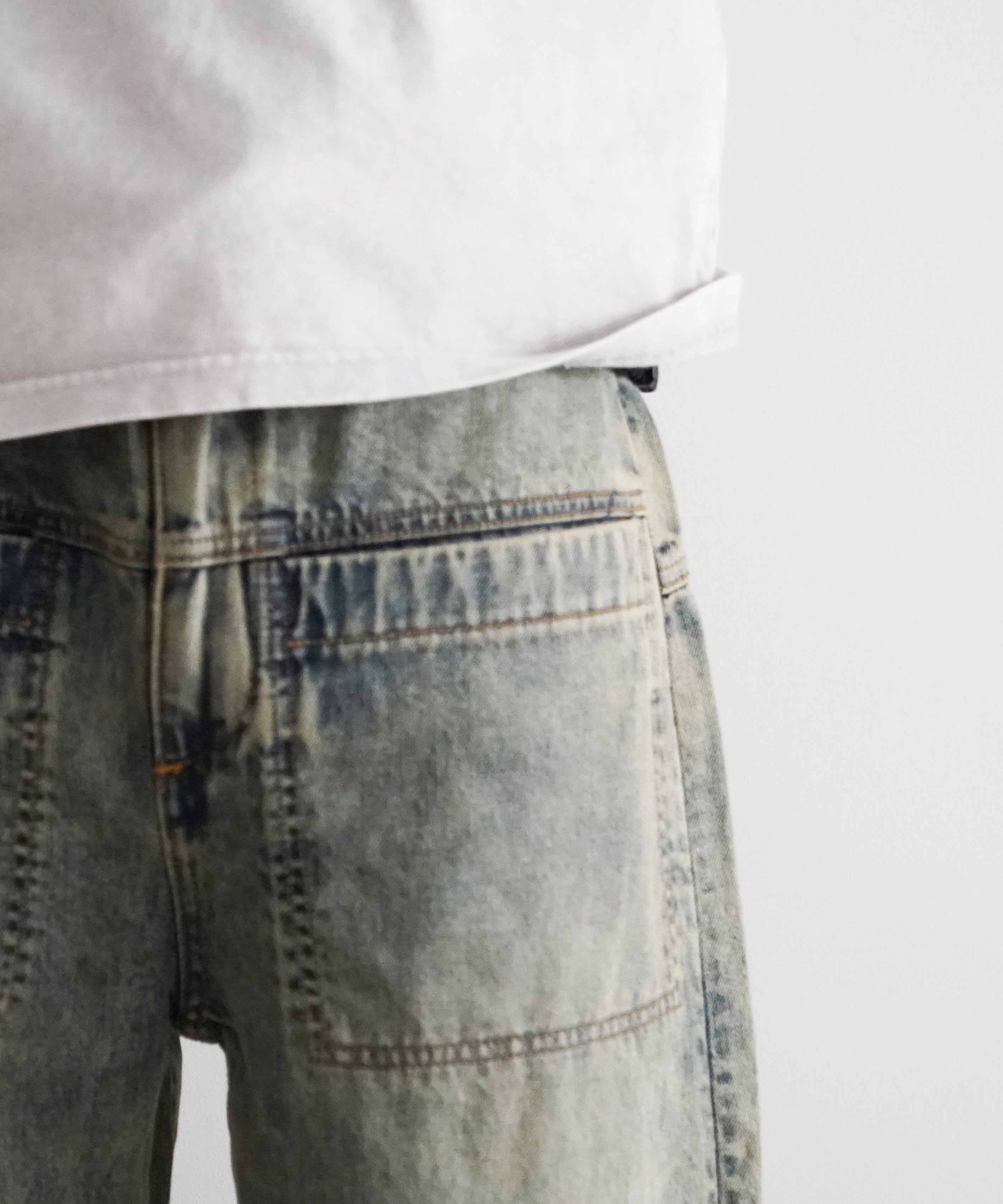 ENTIRE STUDIOS ASSET DENIM PANT "SURFACE WAVE"