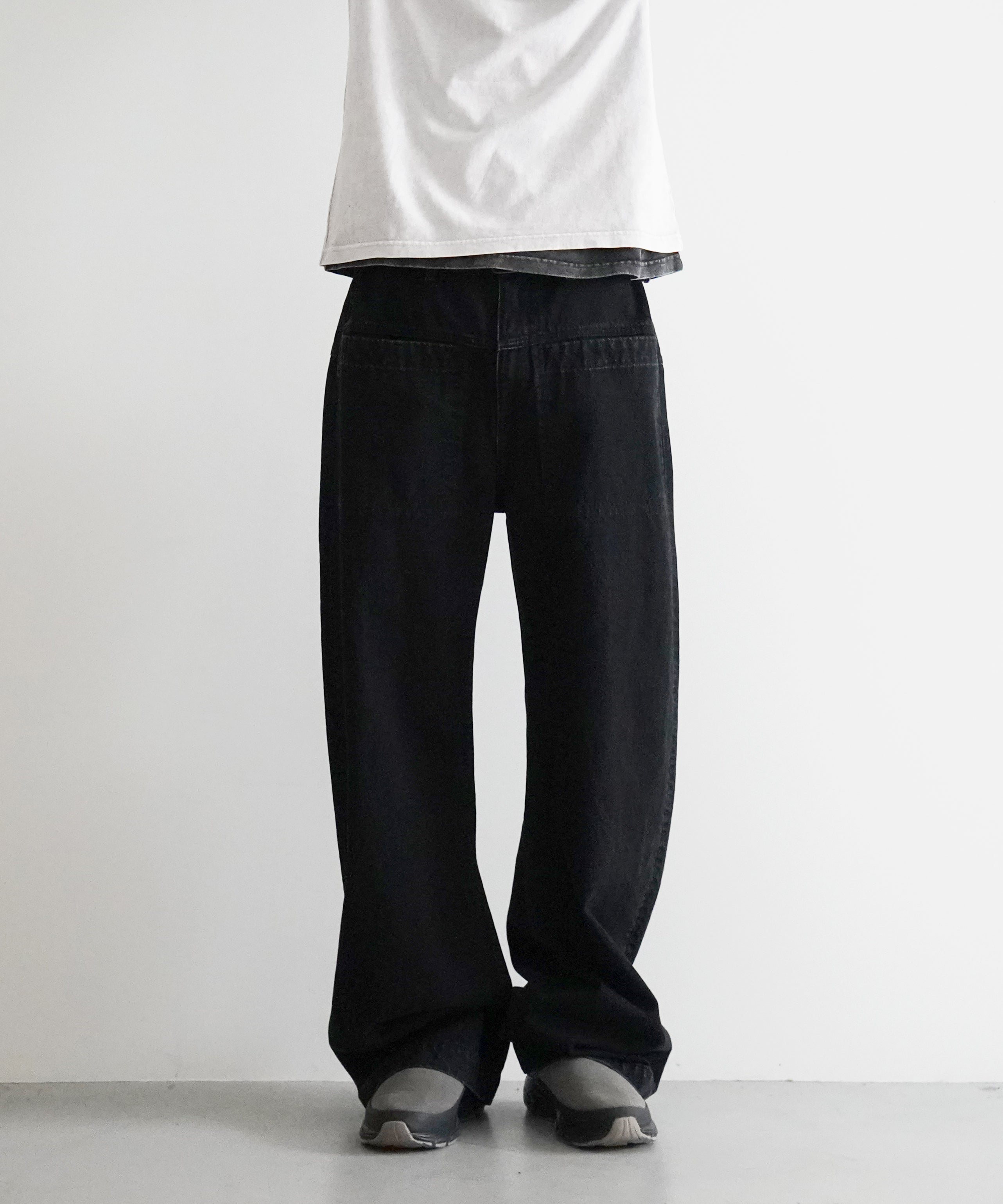 ENTIRE STUDIOS ASSET DENIM PANT "MAGNETITE"