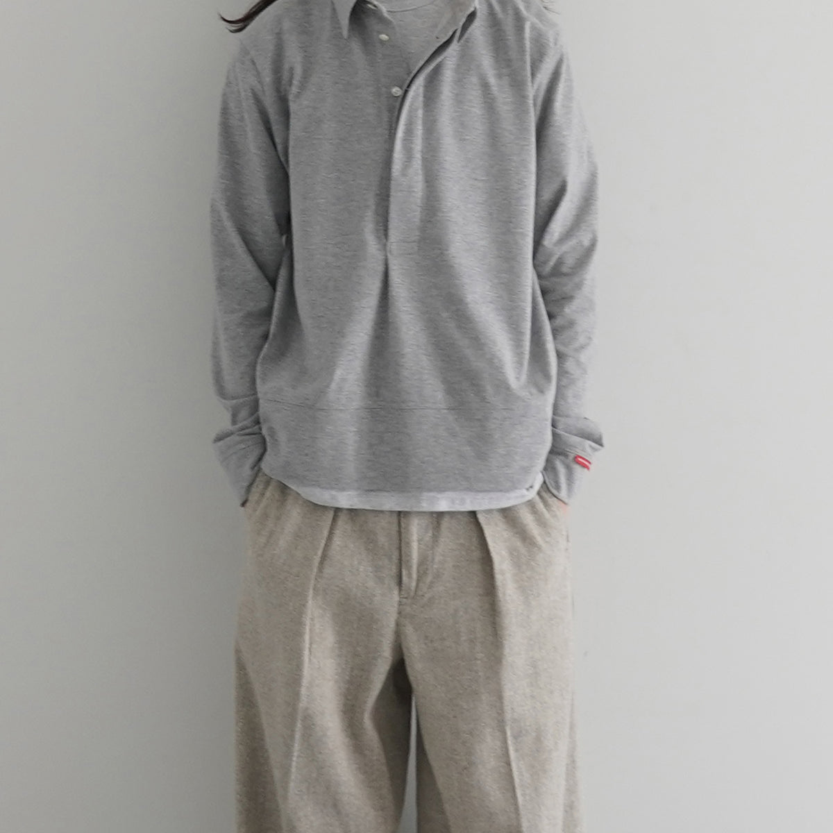 トップス ABELIAEDOWARDGOUCHA LP POLO LP POLO Border – ABELIAEDOWARDGOUCHA