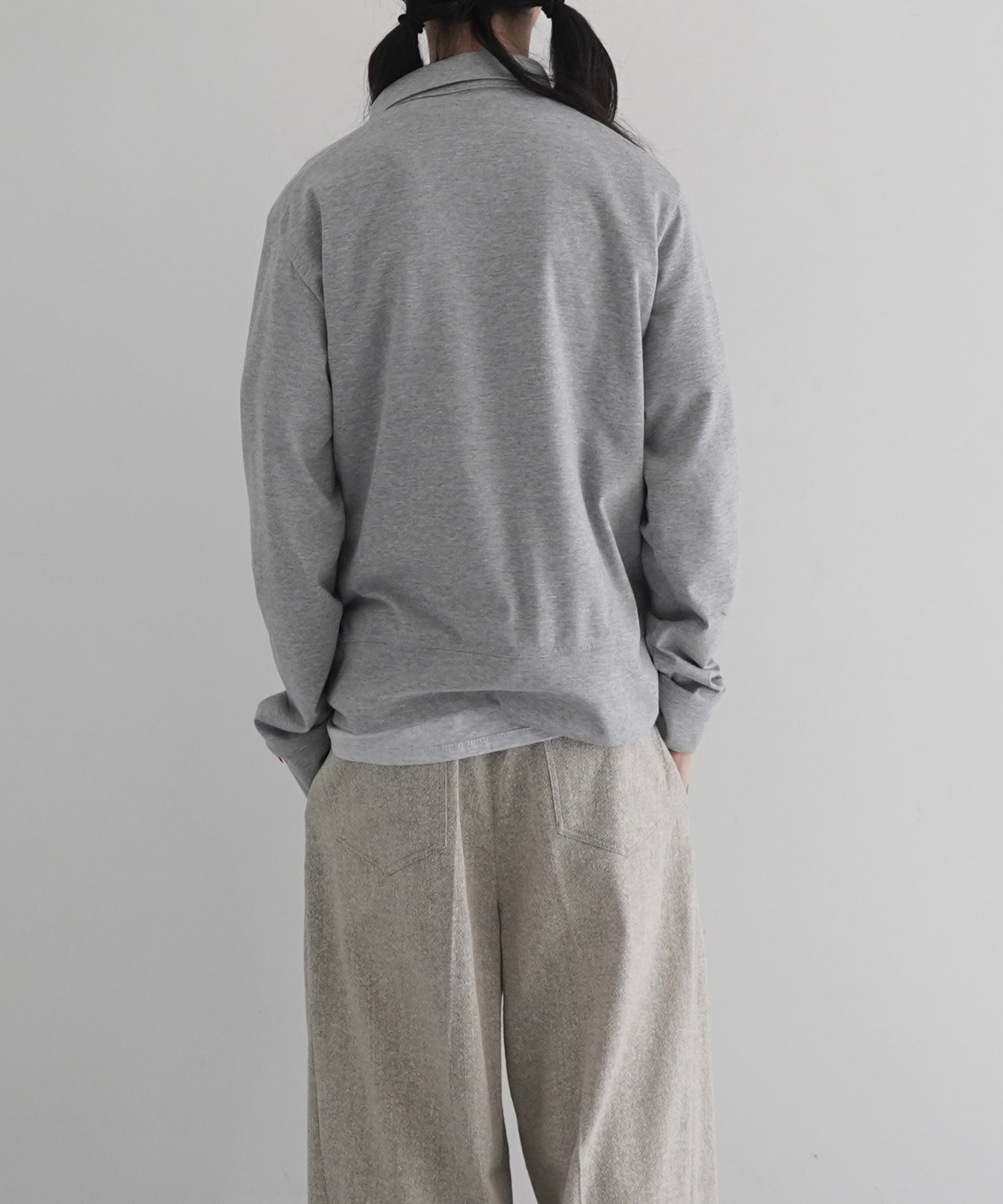 ABELIA EDOWARD GOUCHA【アベリアエドワードゴウチャ】Ls polo dot