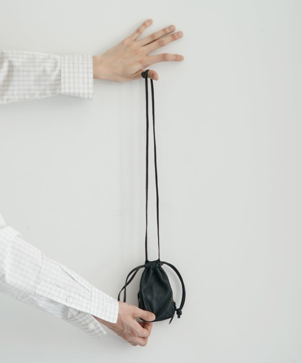 ED ROBERT JUDSON【エドロバートジャドソン】drawstring neck purse 