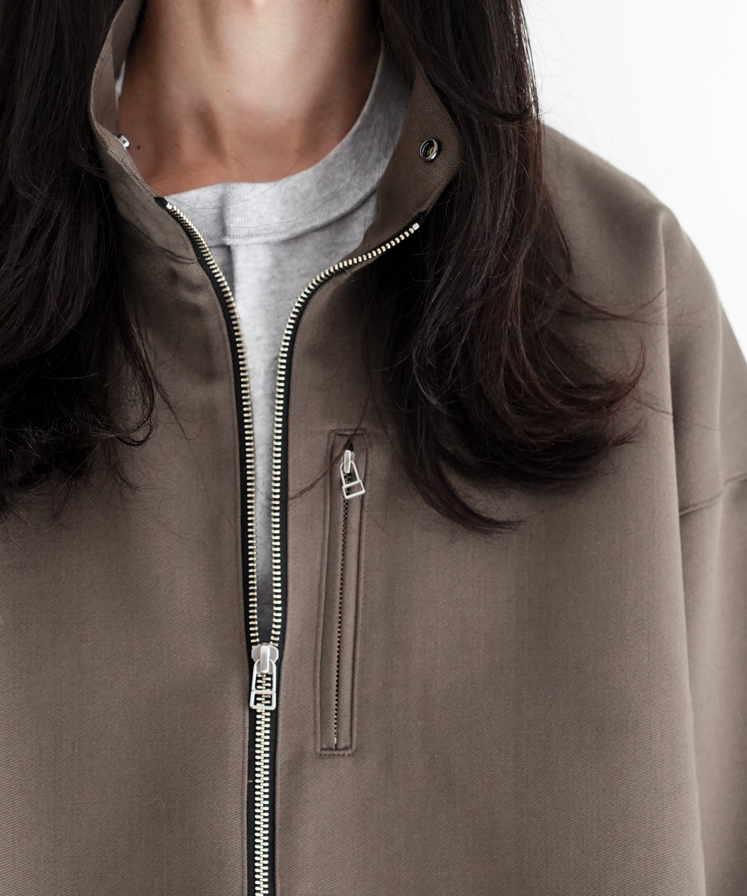 BIBLIOTHERK Draped tracksuit "BROWN"