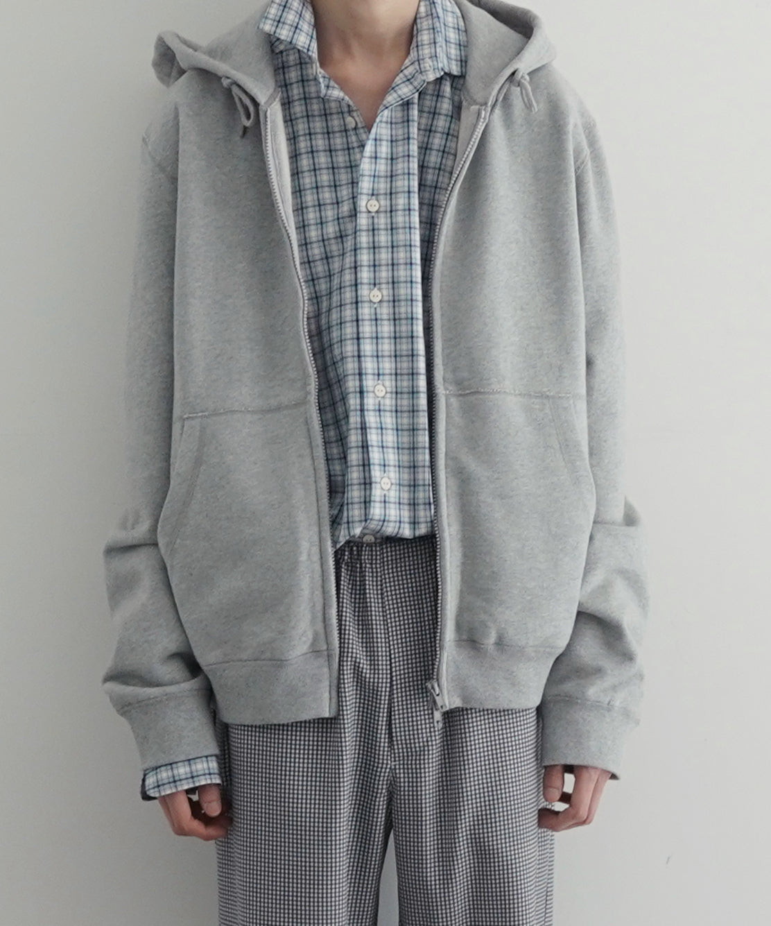 KAIKO Double zip parka "TOP GRAY"