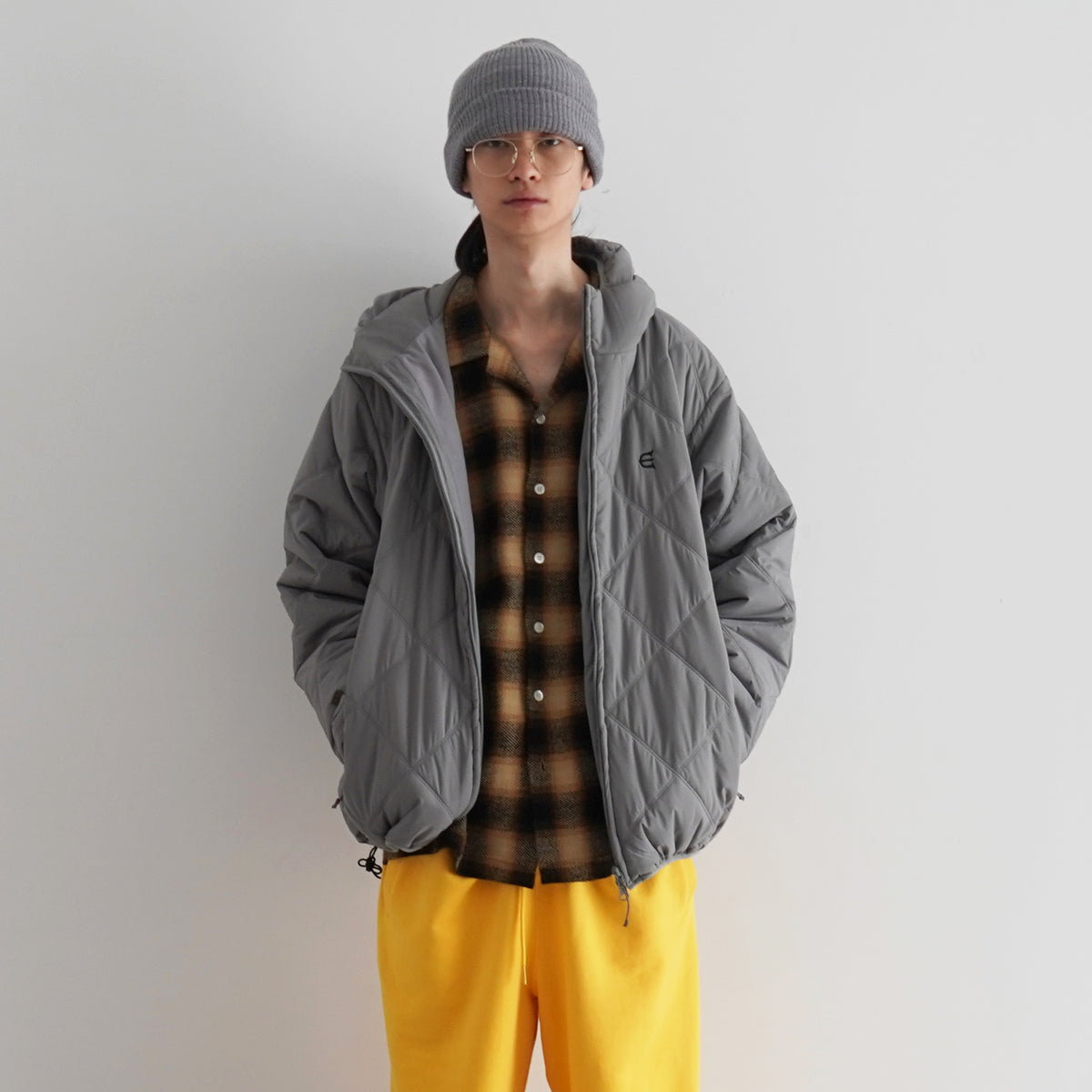 Evisen Skateboardsゑ【エビセンスケートボード】Light quilted down