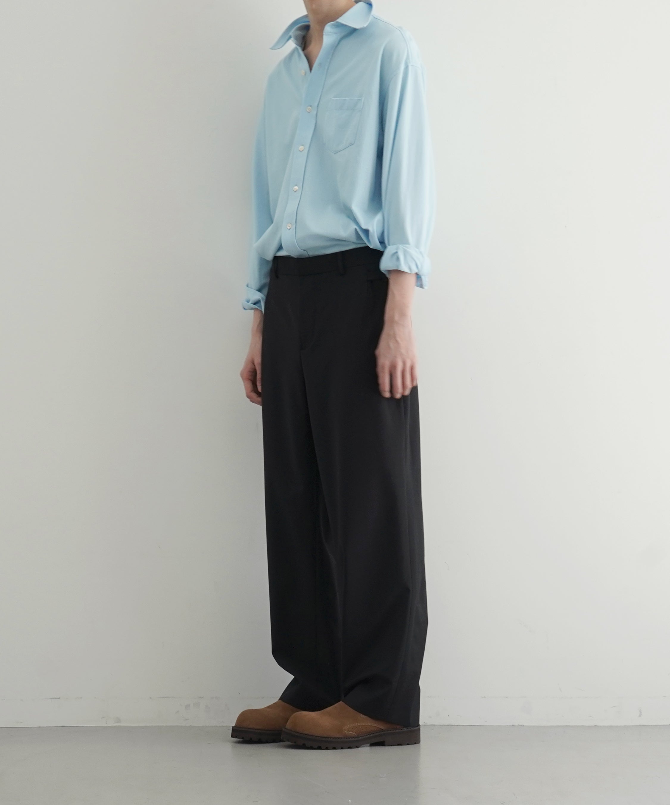 DIGAWEL Side adjuster pants "C.GRAY"