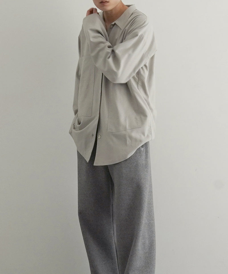 Baserange Gren overshirt "PRUNGREY"