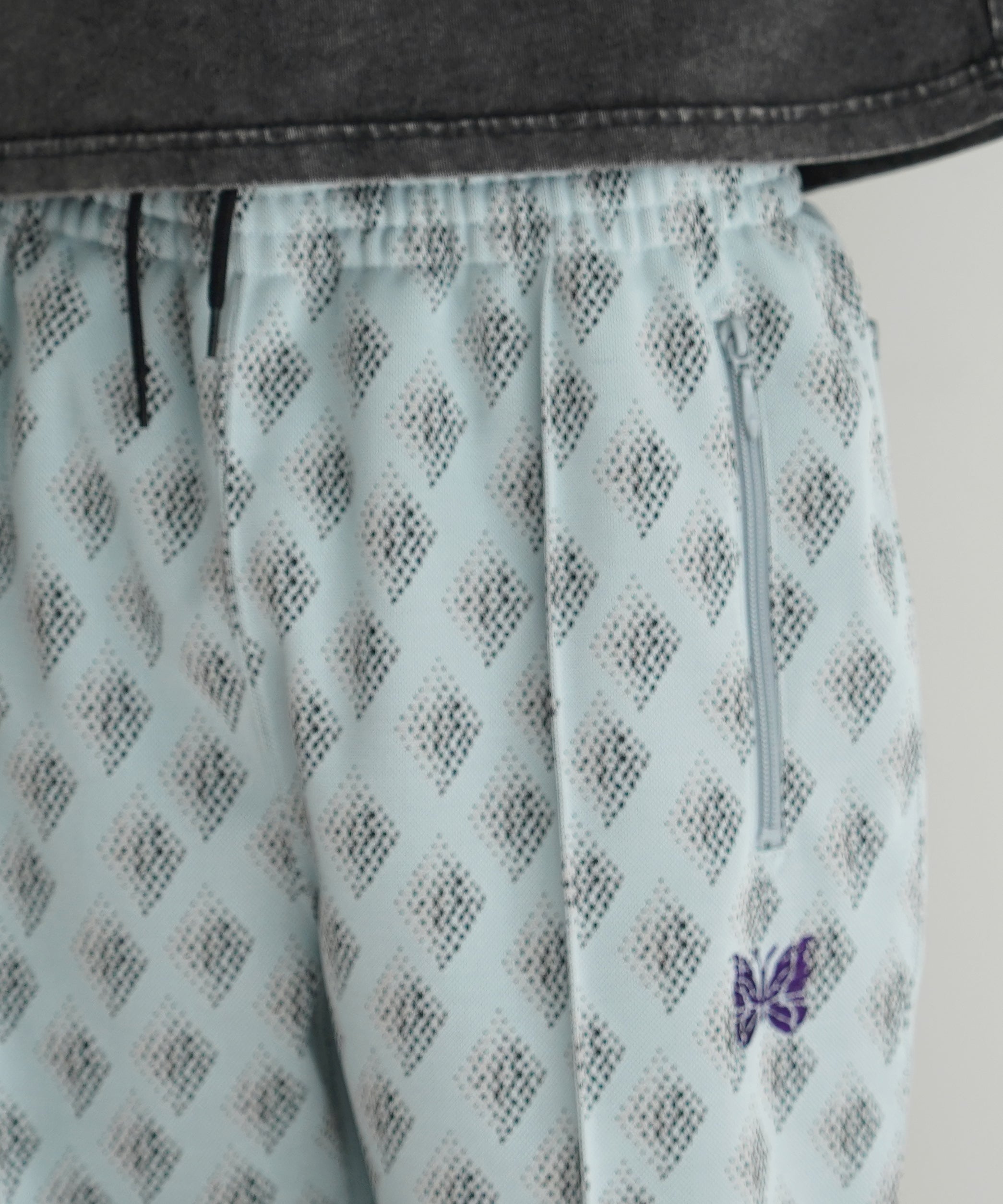 NEEDLES Track pant - Poly Jacquard "DIAMOND"