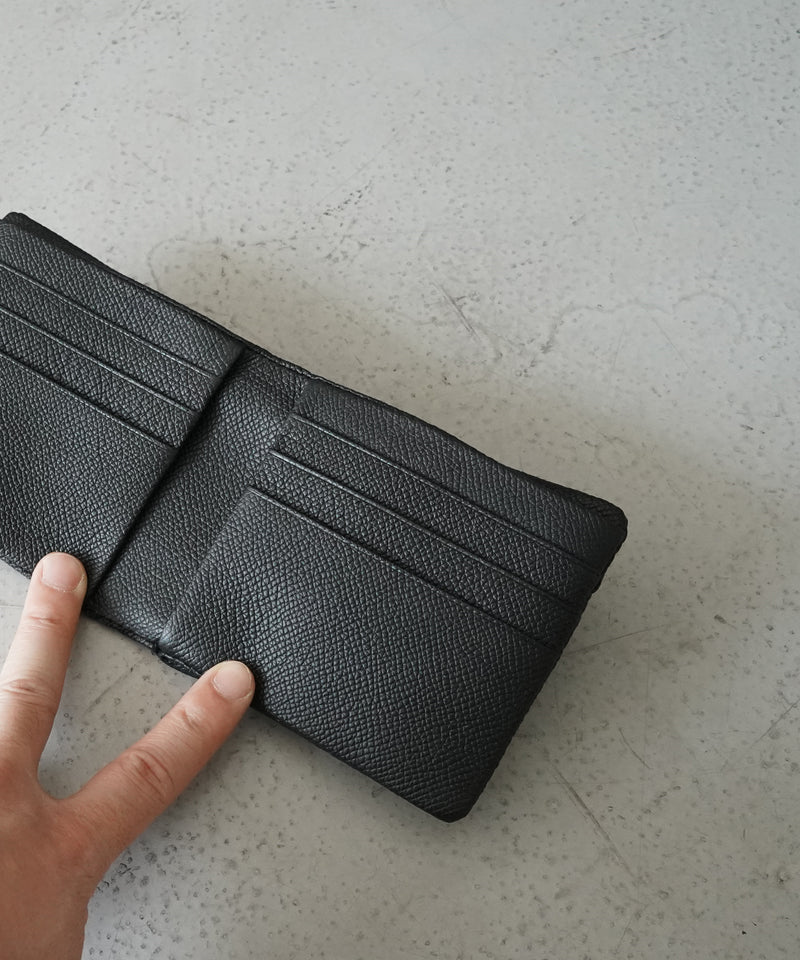 ED ROBERT JUDSON Frame half wallet (emboss) "BLACK"