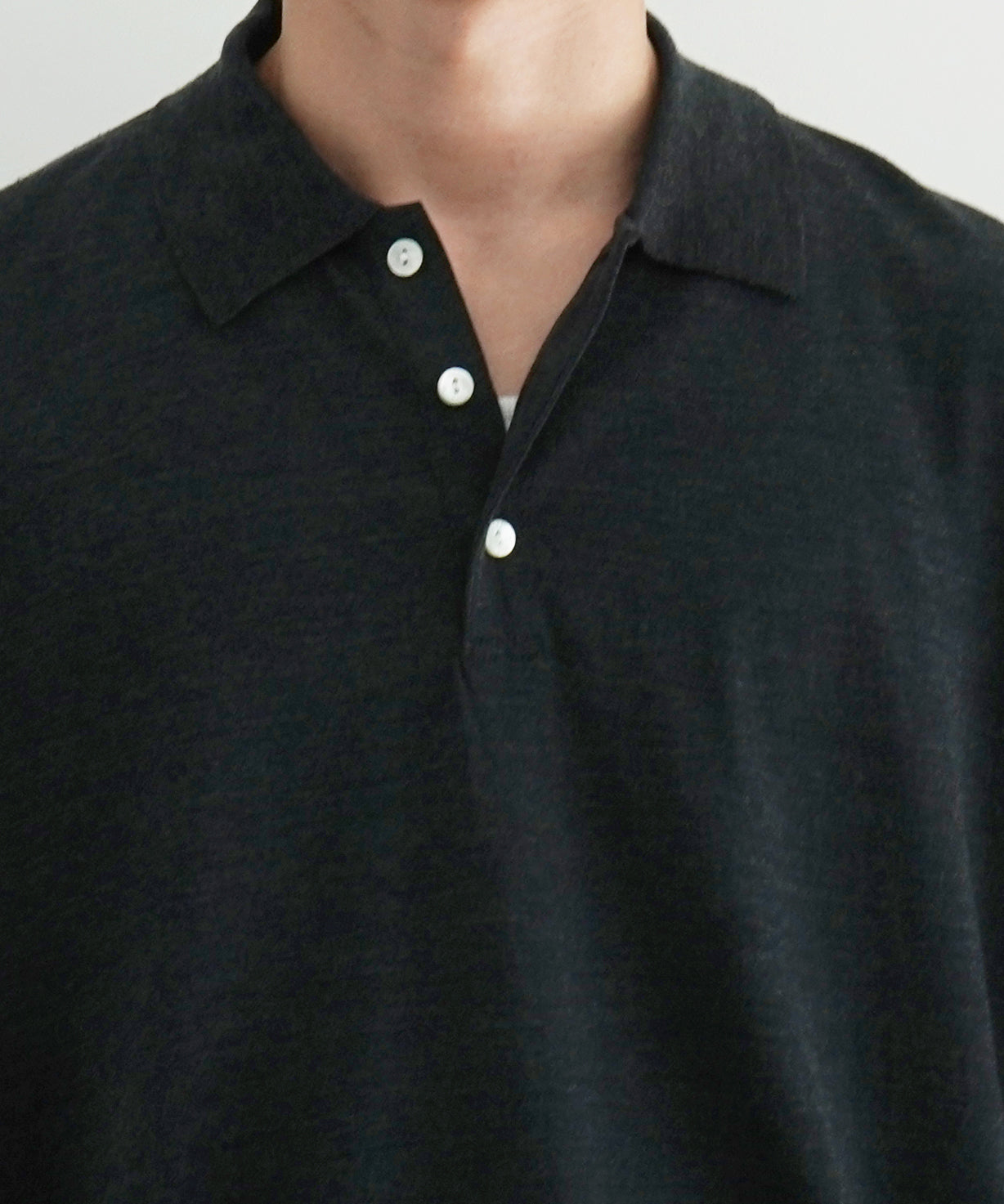 Fil Melange Wornum / ウォーナム "CHARCOAL BLACK"