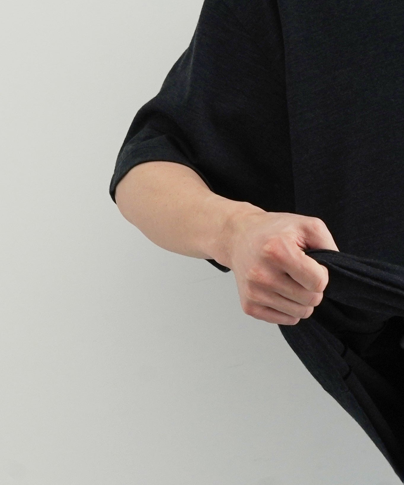 Fil Melange Wornum / ウォーナム "CHARCOAL BLACK"