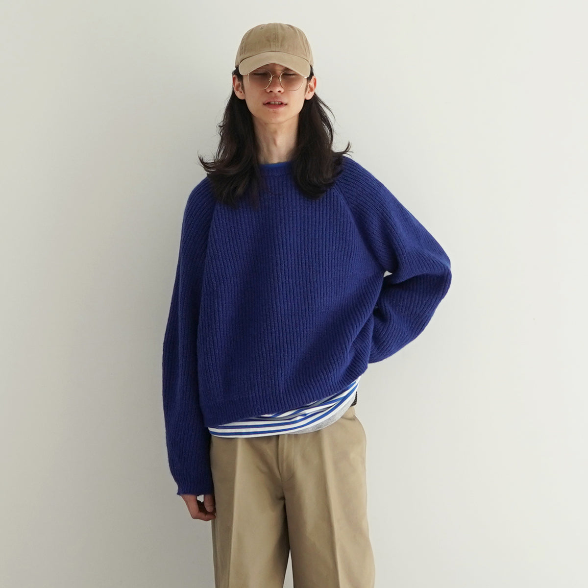 SECOND/LAYER【セカンドレイヤー】Capone raglan sweater 