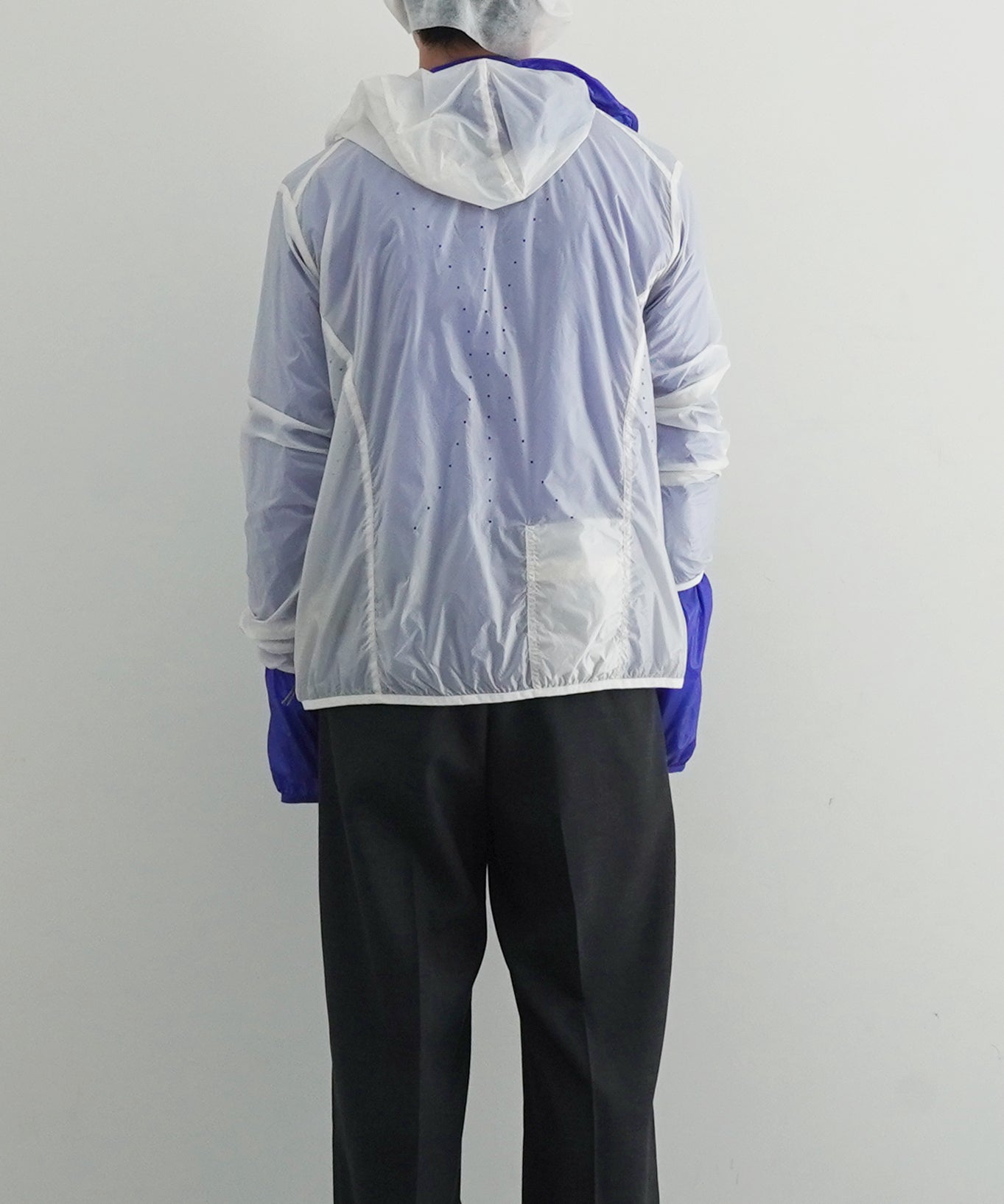 ROA Hue packable wind jacket "WHITE"